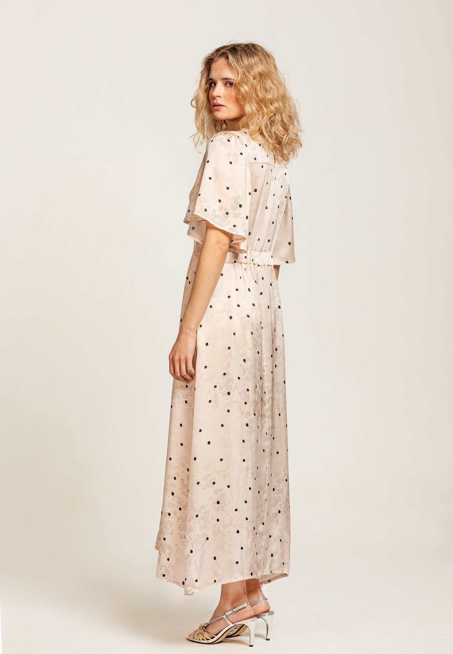 Grace Dress Rain Dot