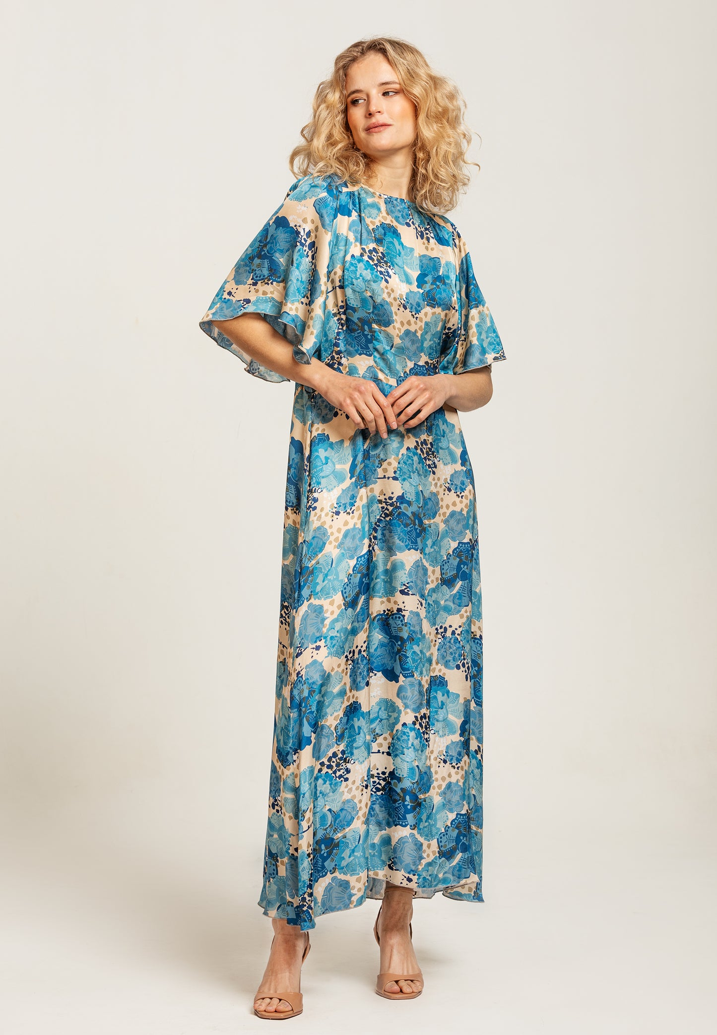 Grace Dress Paris Blue