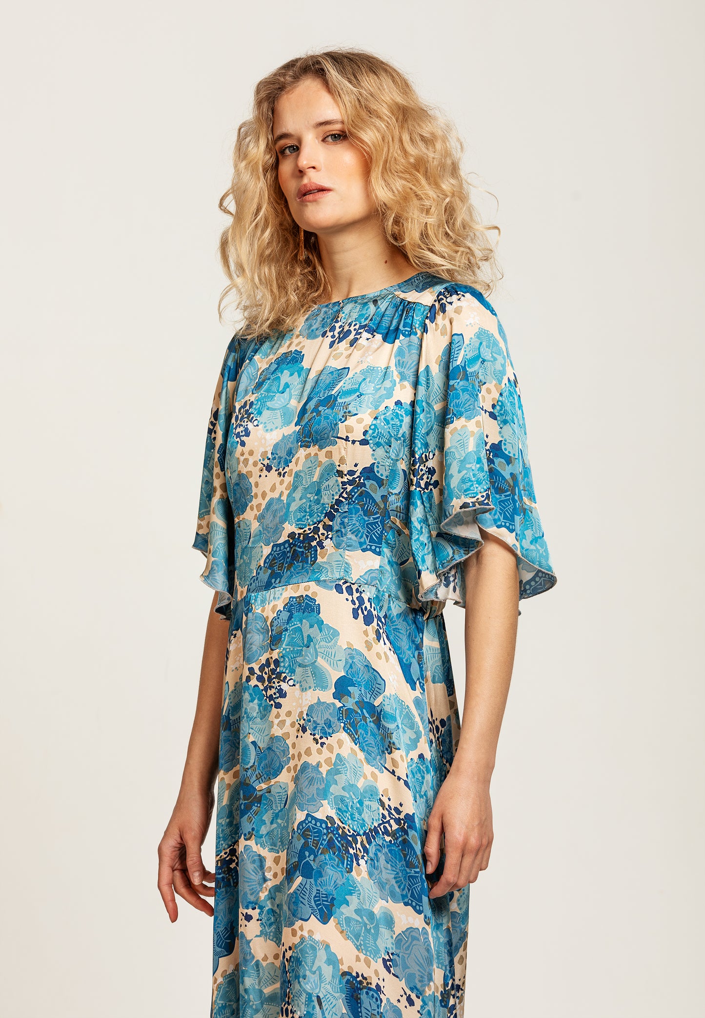 Grace Dress Paris Blue