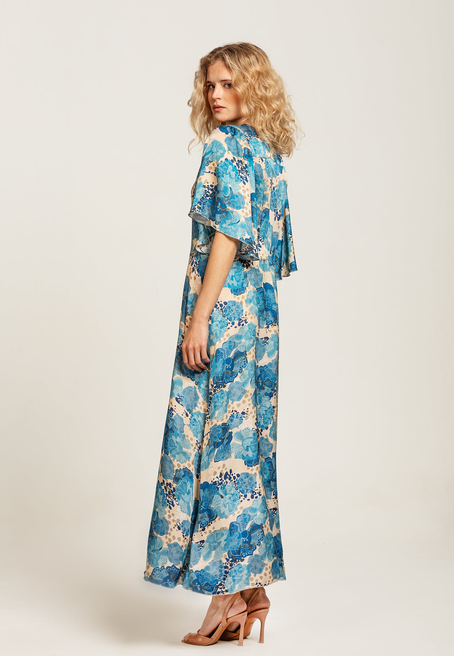 Grace Dress Paris Blue