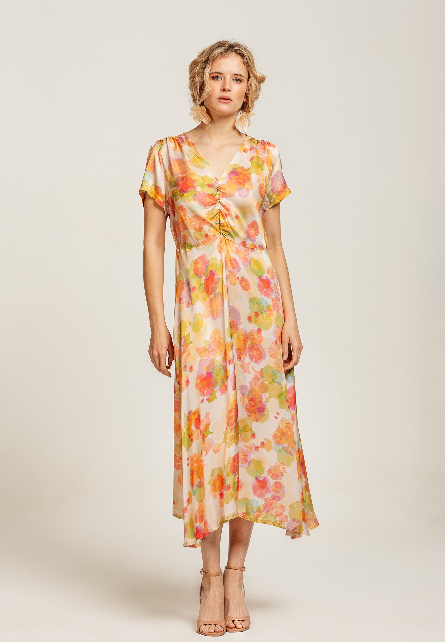 Indigo Dress Misty Rose