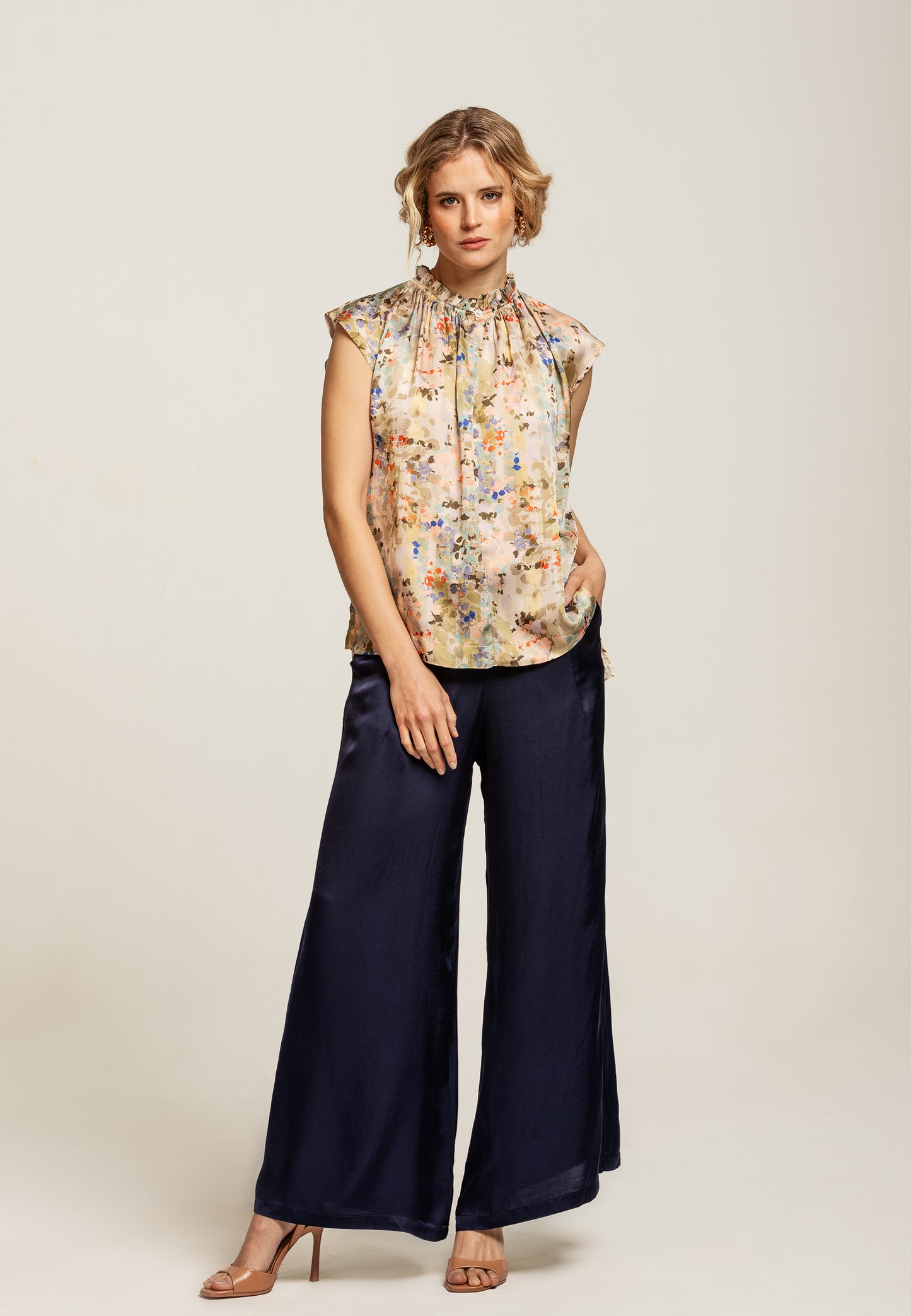 Giselle Trousers Ink Blue