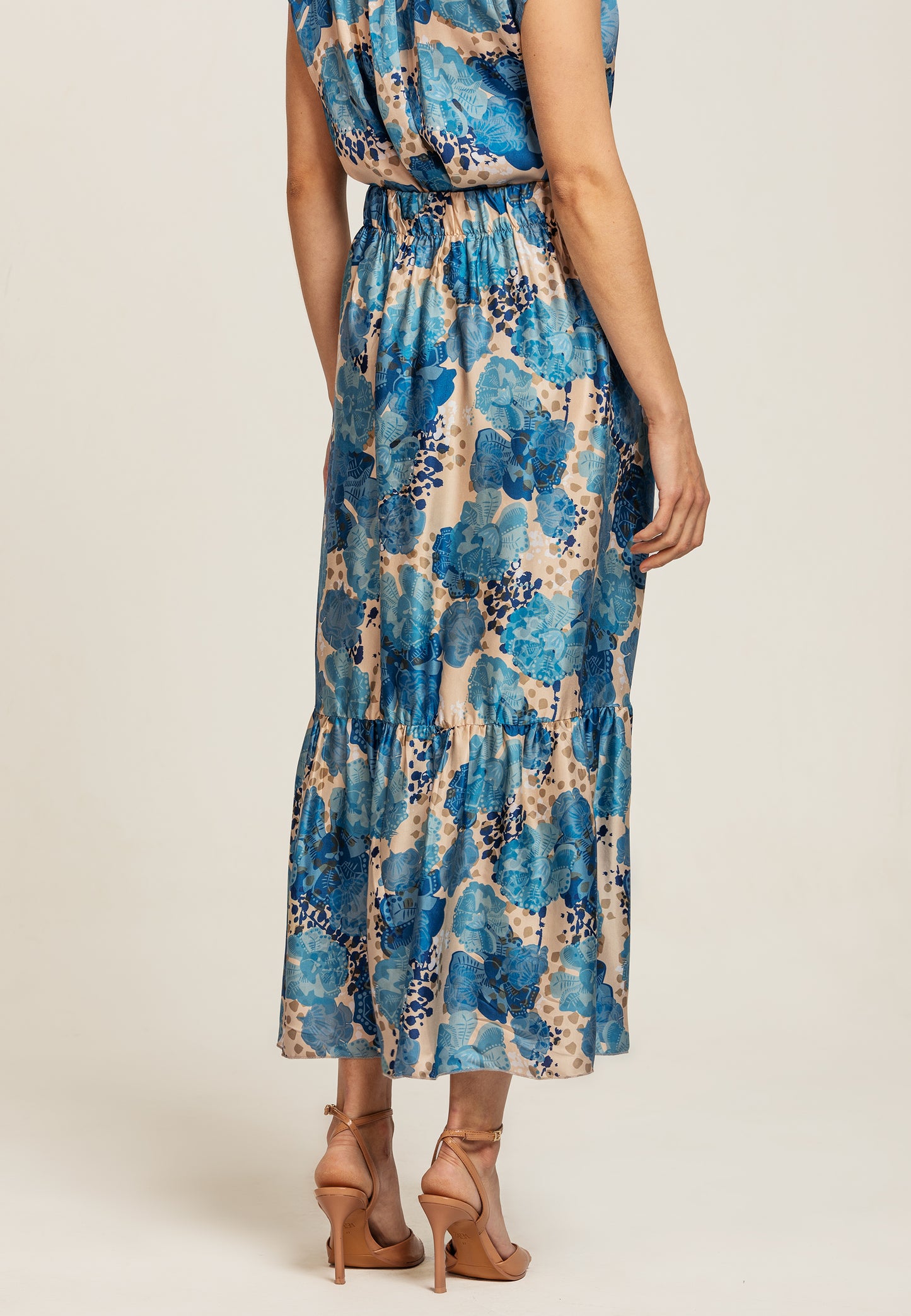 Noelle Skirt Paris Blue