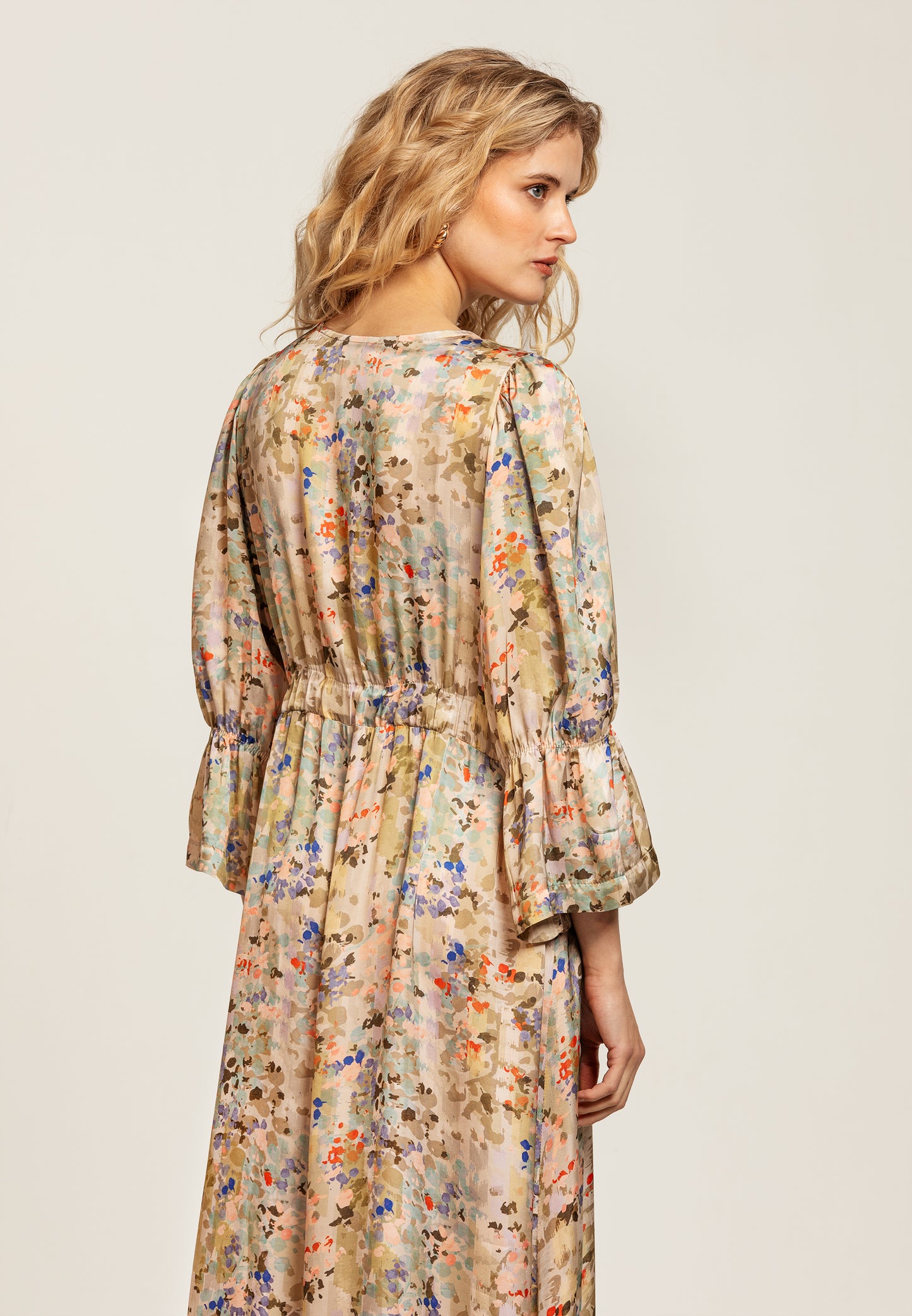 Granada Dress Ikat Grey