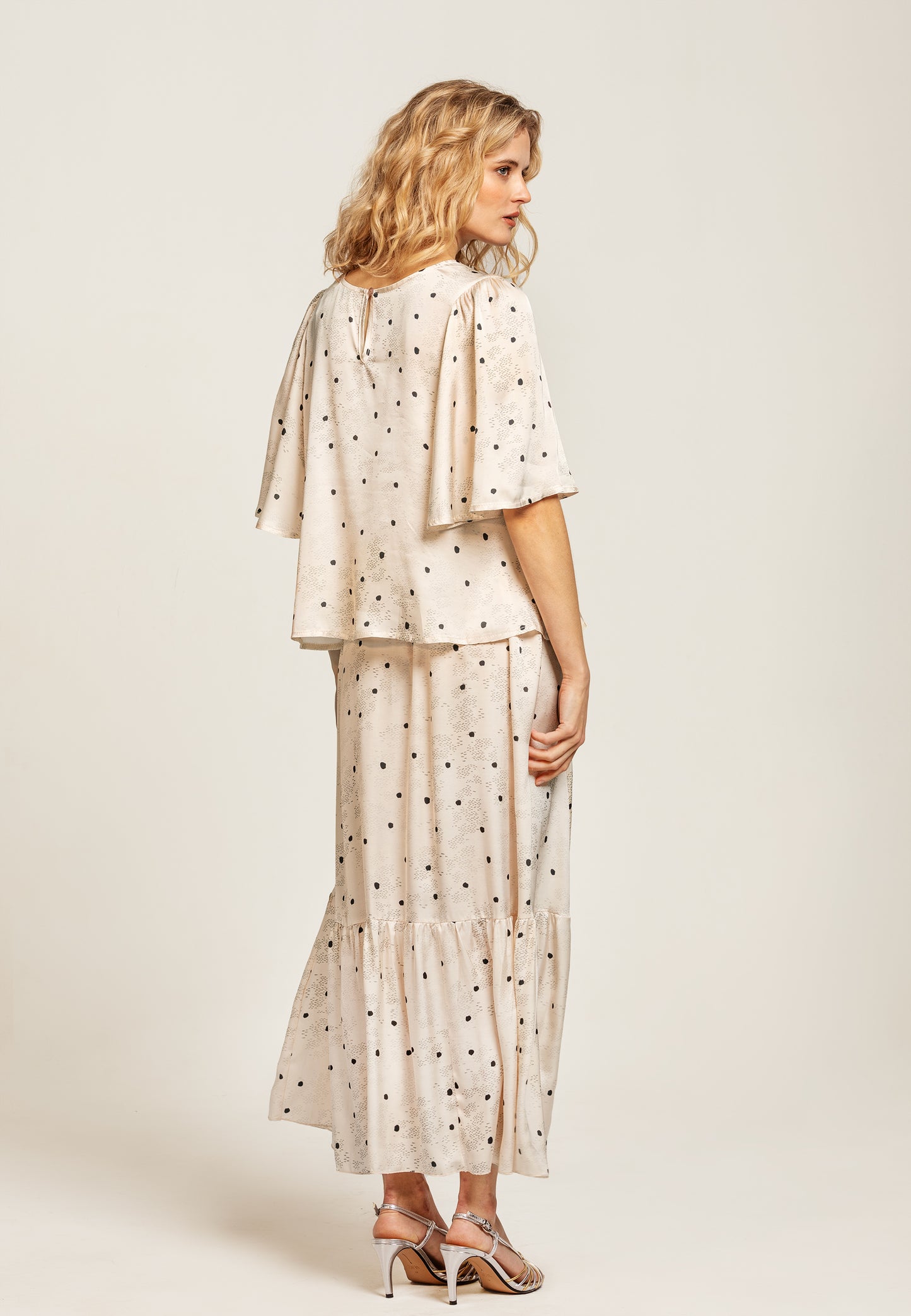 Ginny Blouse Rain Dot