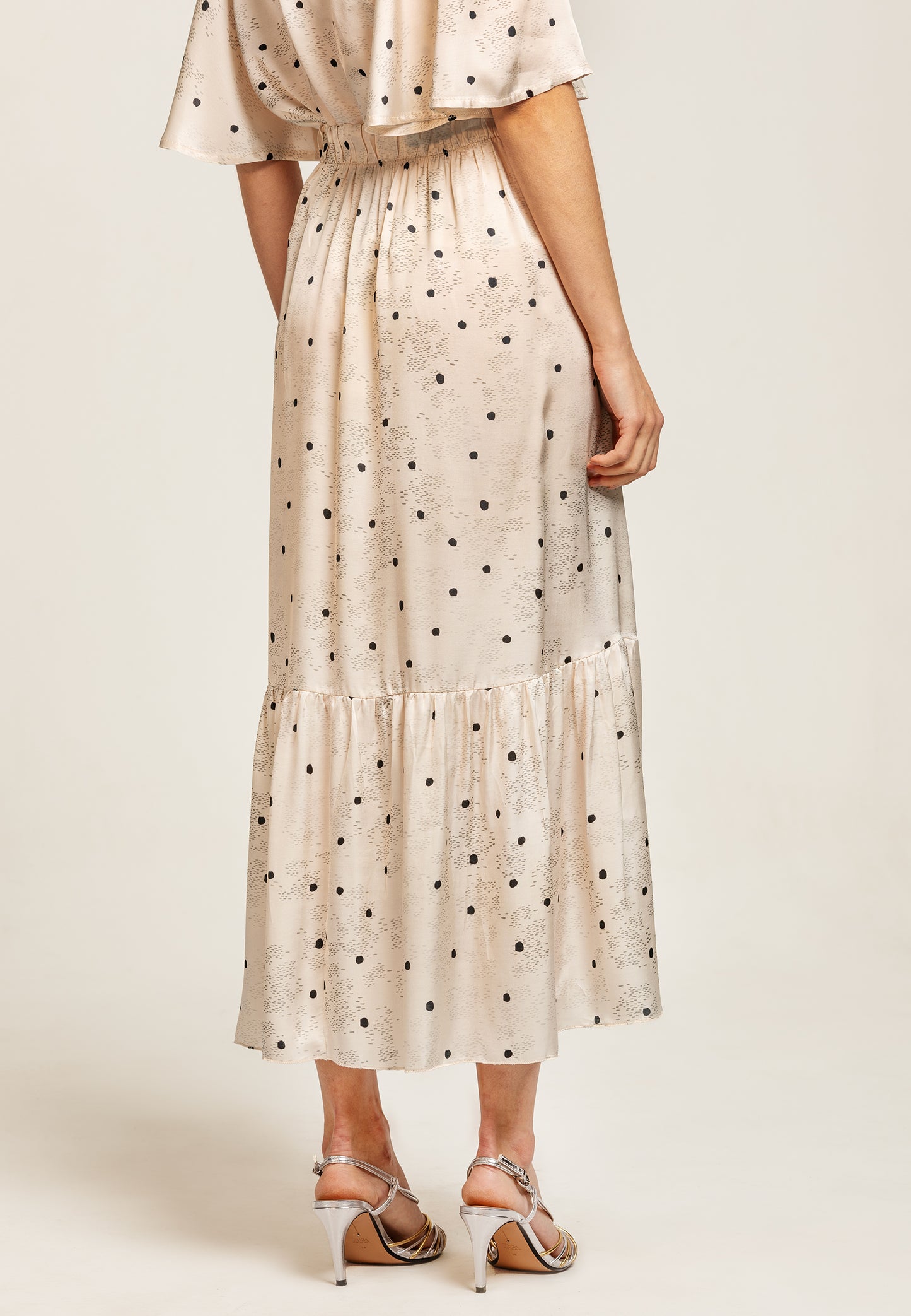 Noelle Skirt Rain Dot