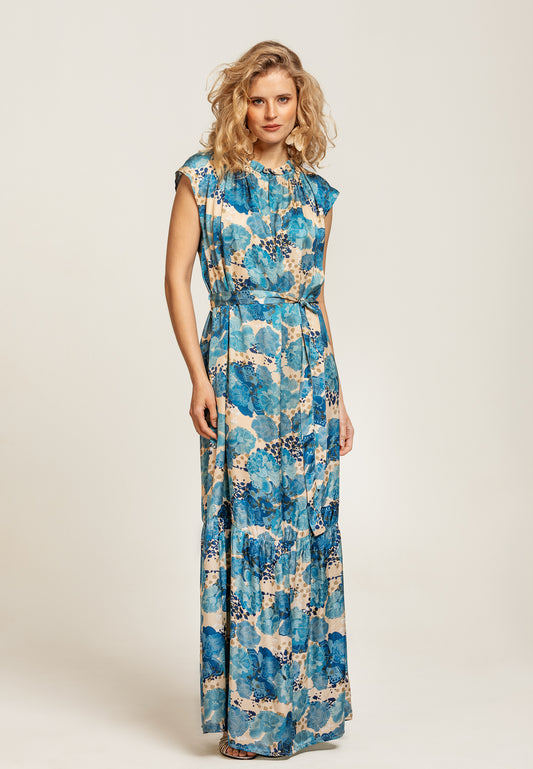 Itakha Dress Paris Blue