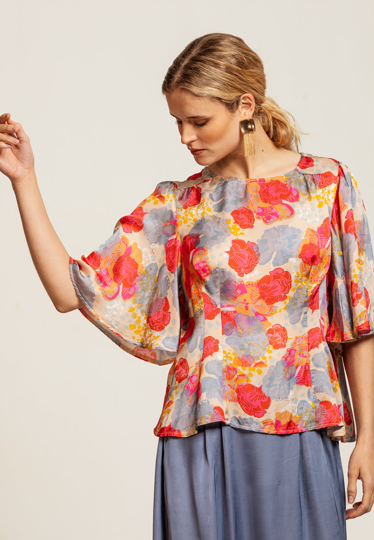 Ginny Blouse Paris Pink