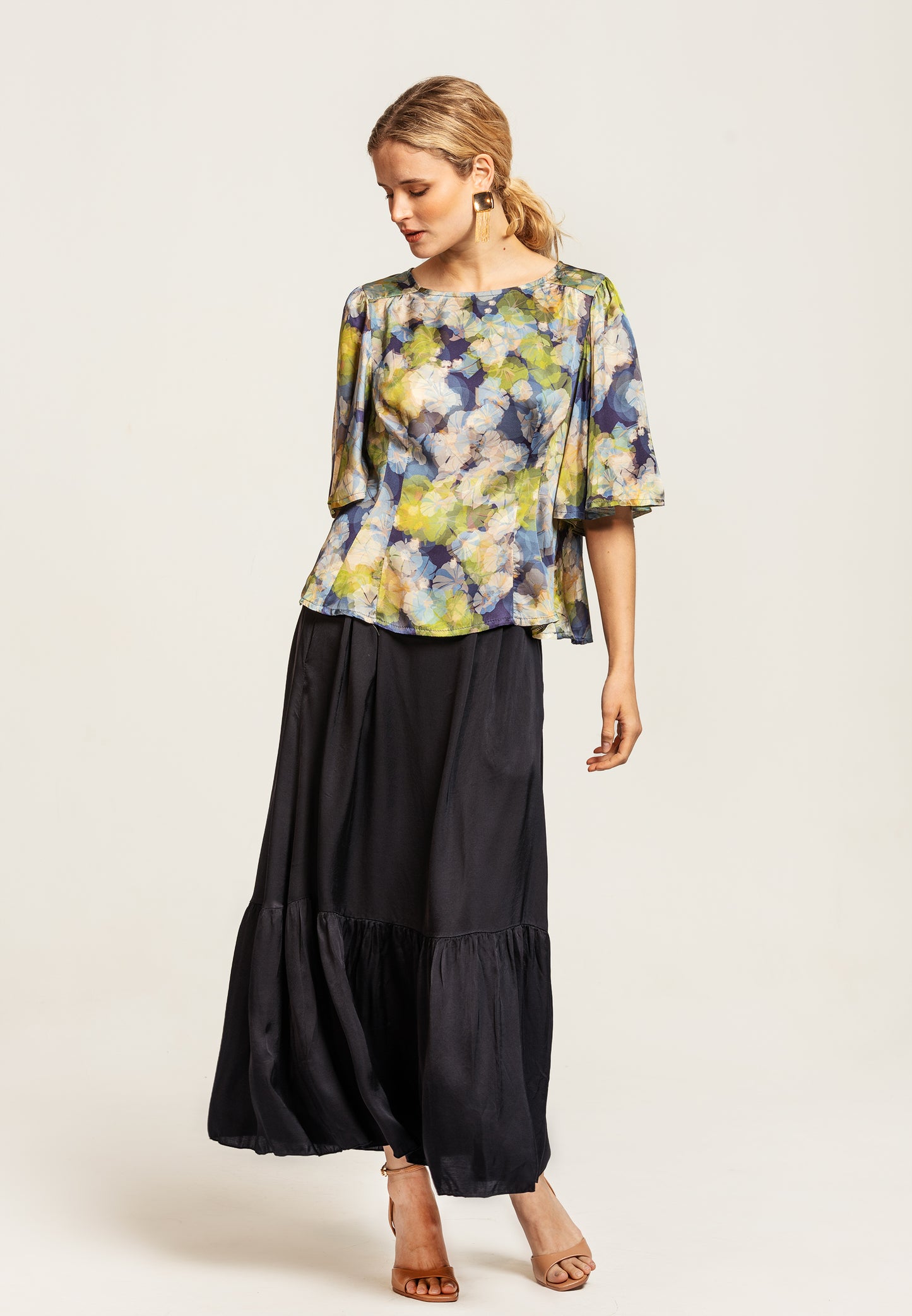 Ginny Blouse Misty Lime