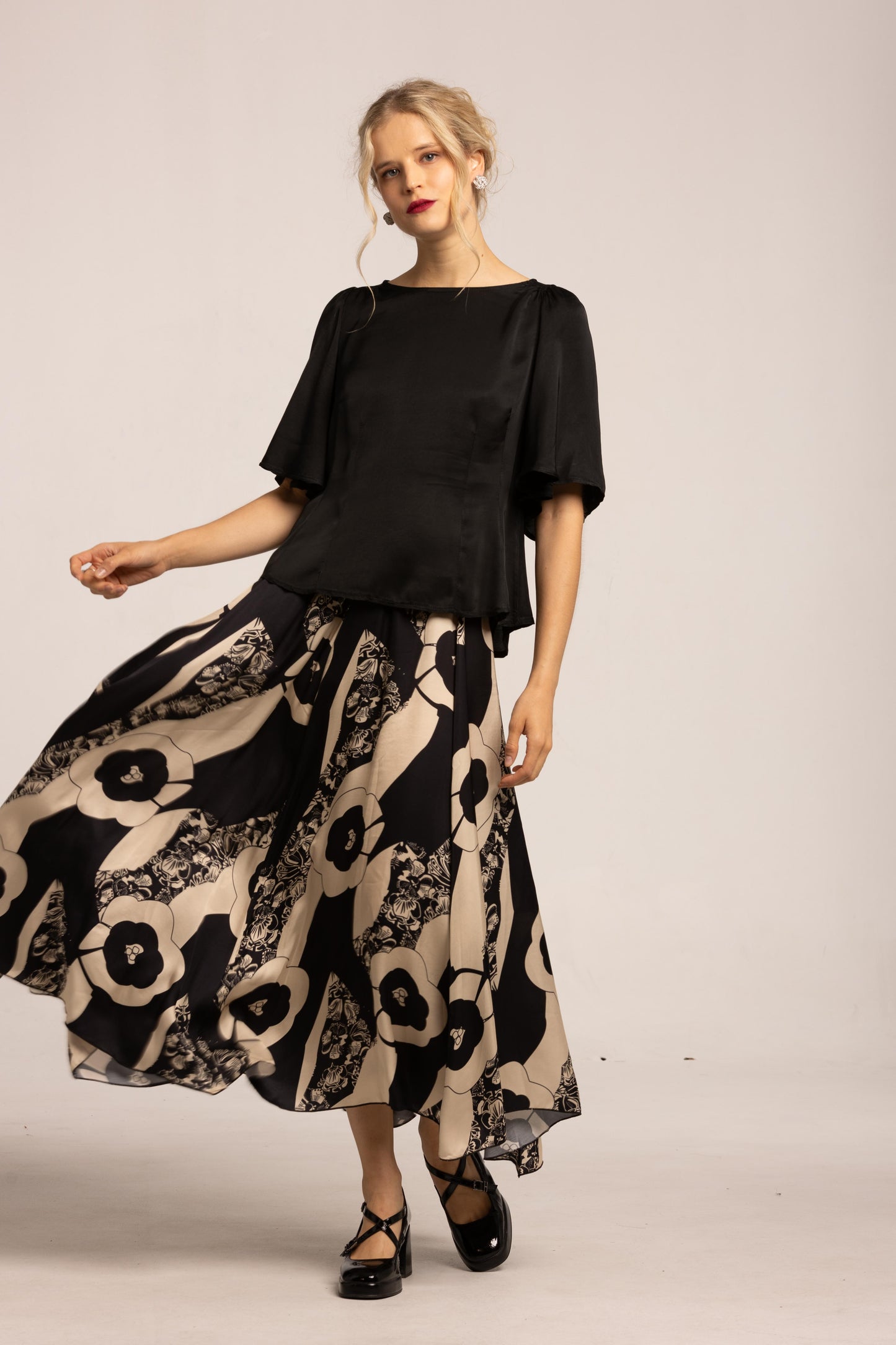 Jolene Skirt Gabrielle Black