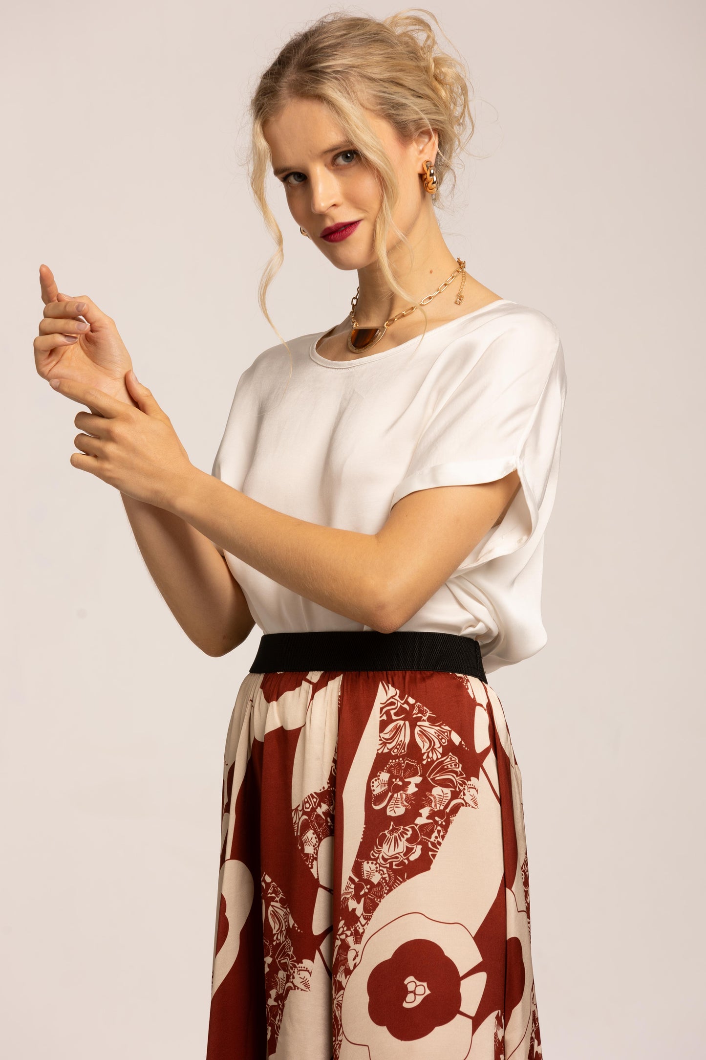 Jolene Skirt Gabrielle Red