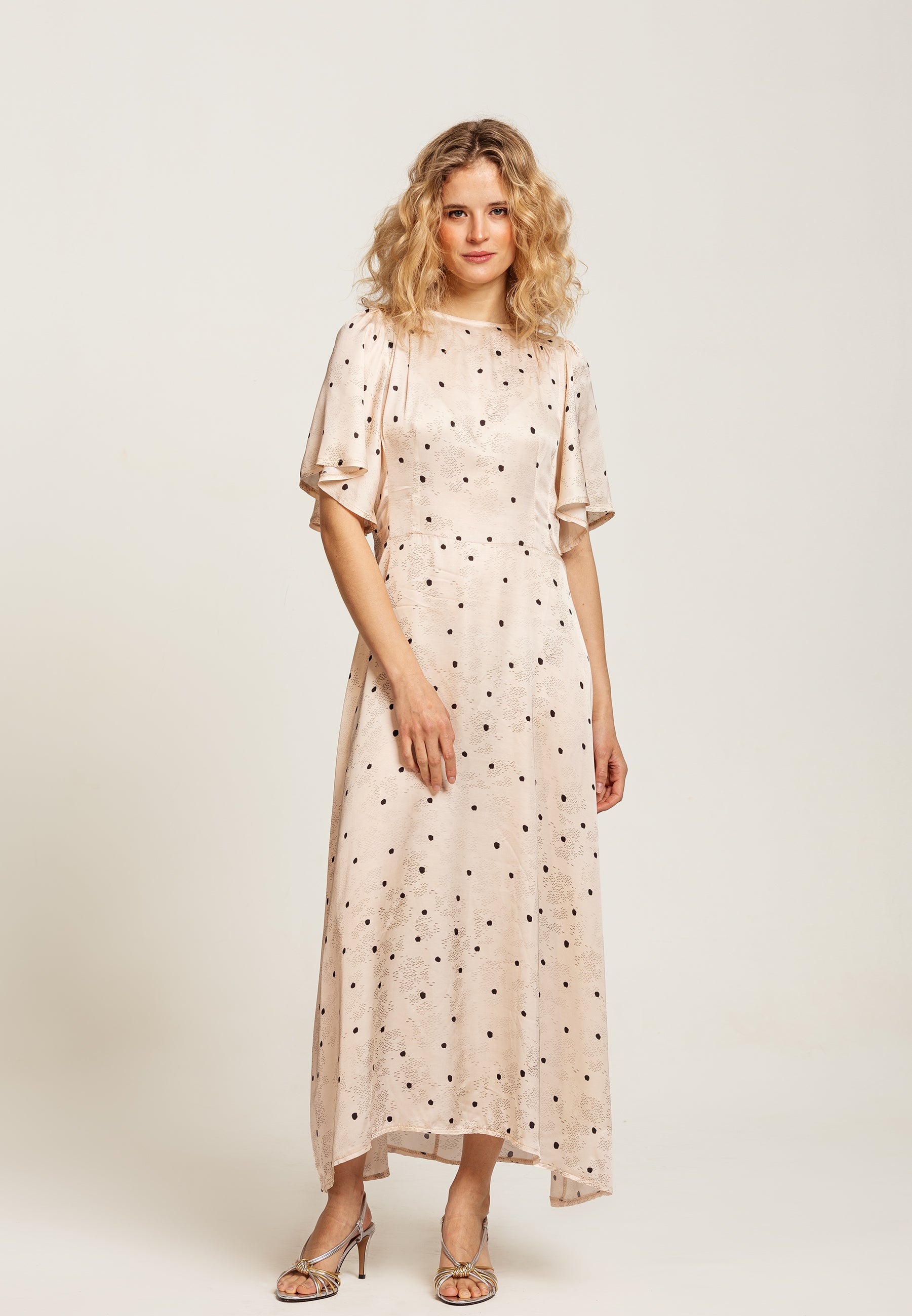 Grace Dress Rain Dot