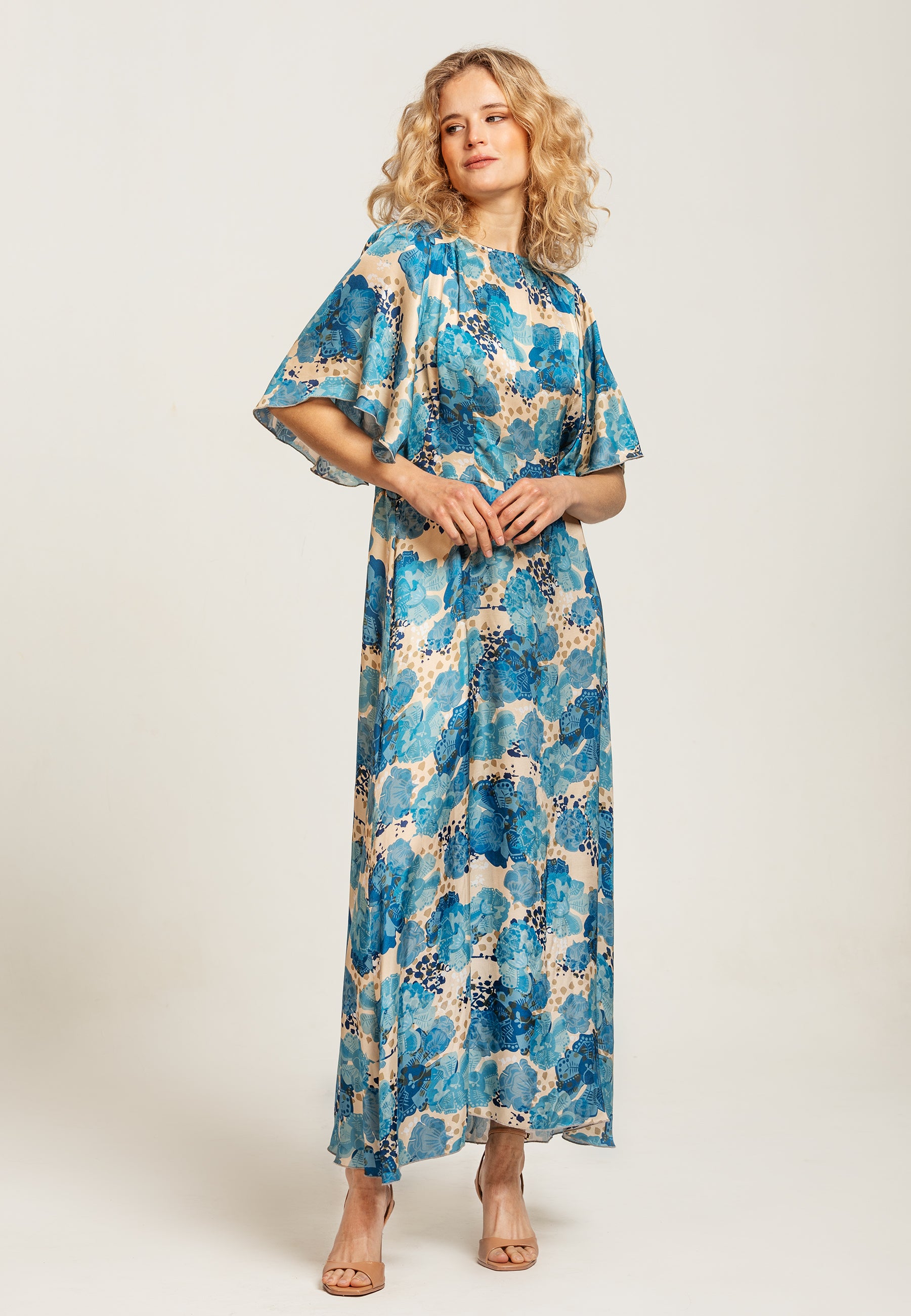 Grace Dress Paris Blue