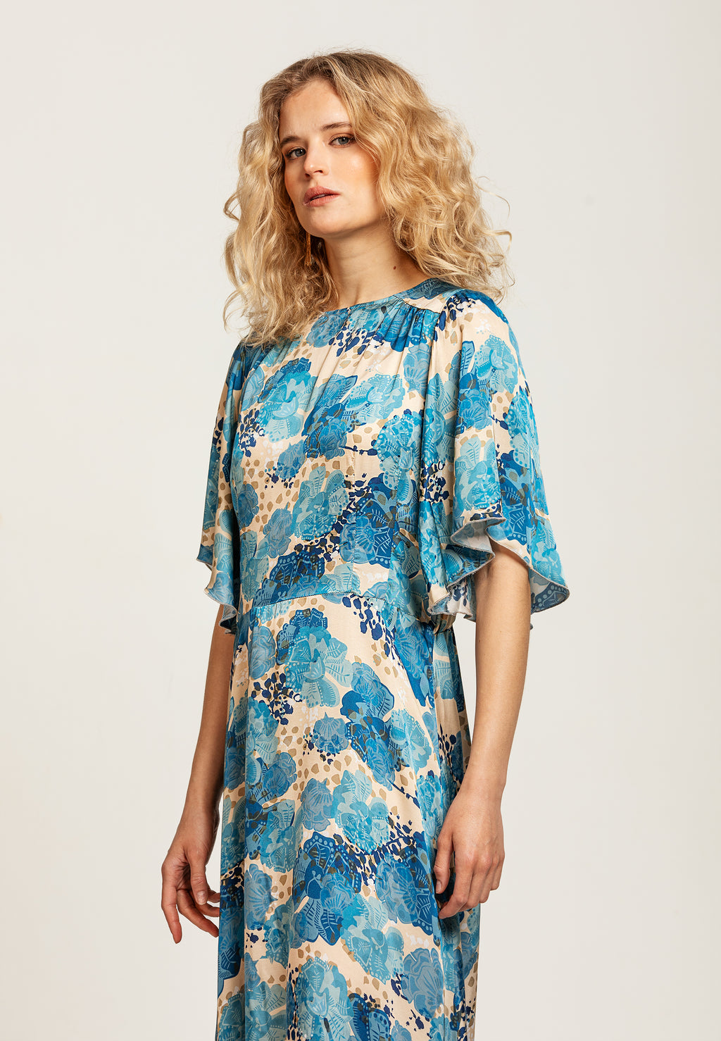 Grace Dress Paris Blue