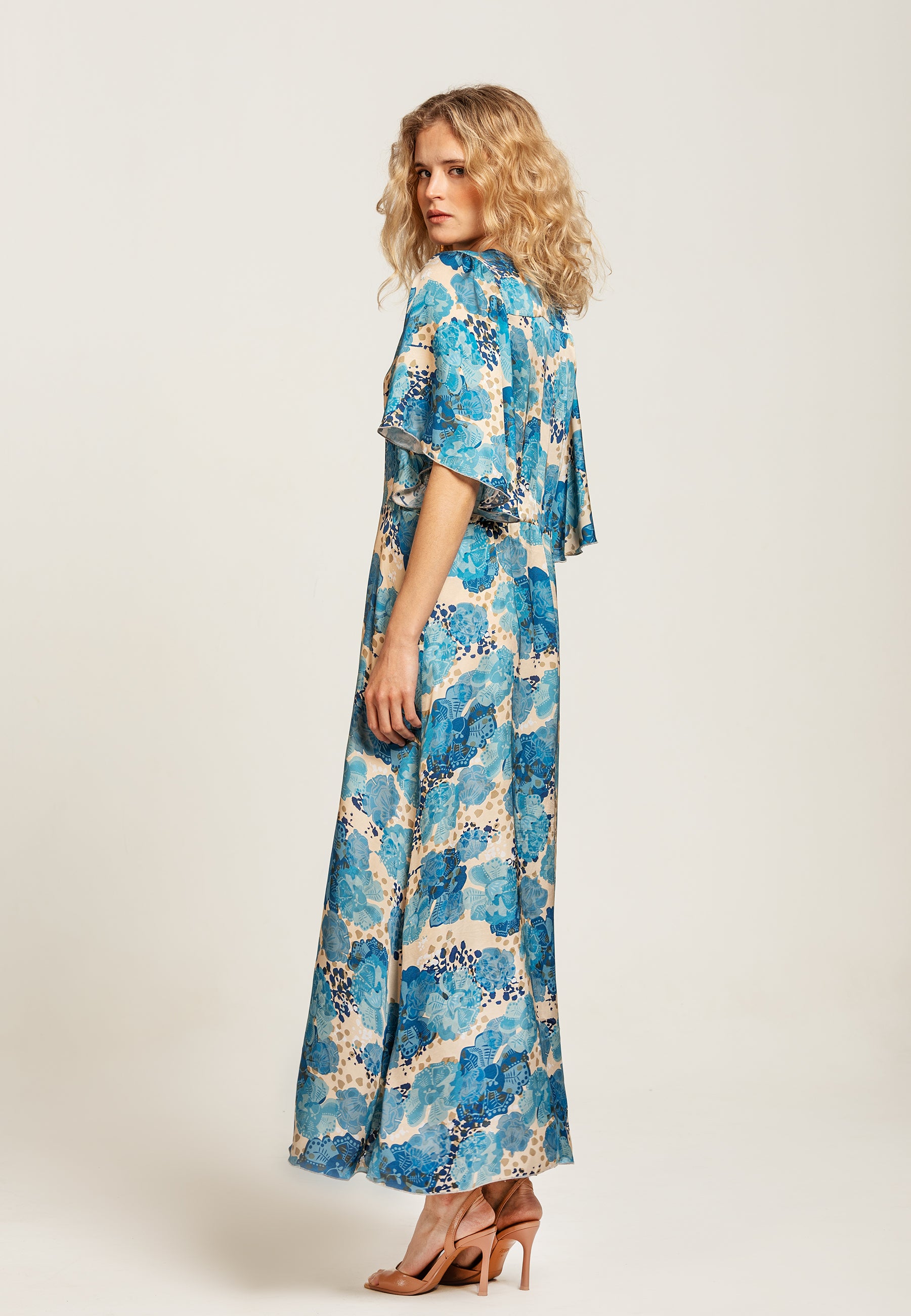 Grace Dress Paris Blue