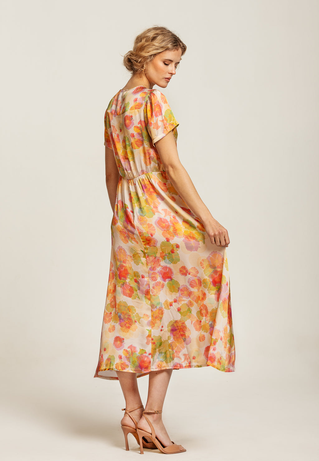 Indigo Dress Misty Rose