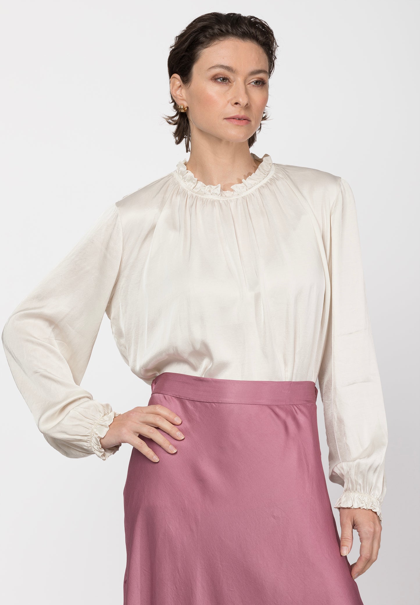 Valetta Cream Blouse