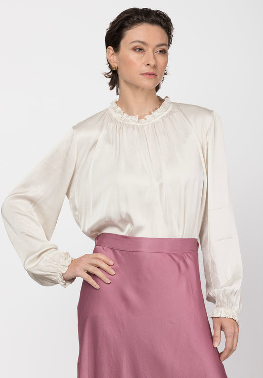 Valetta Cream Blouse