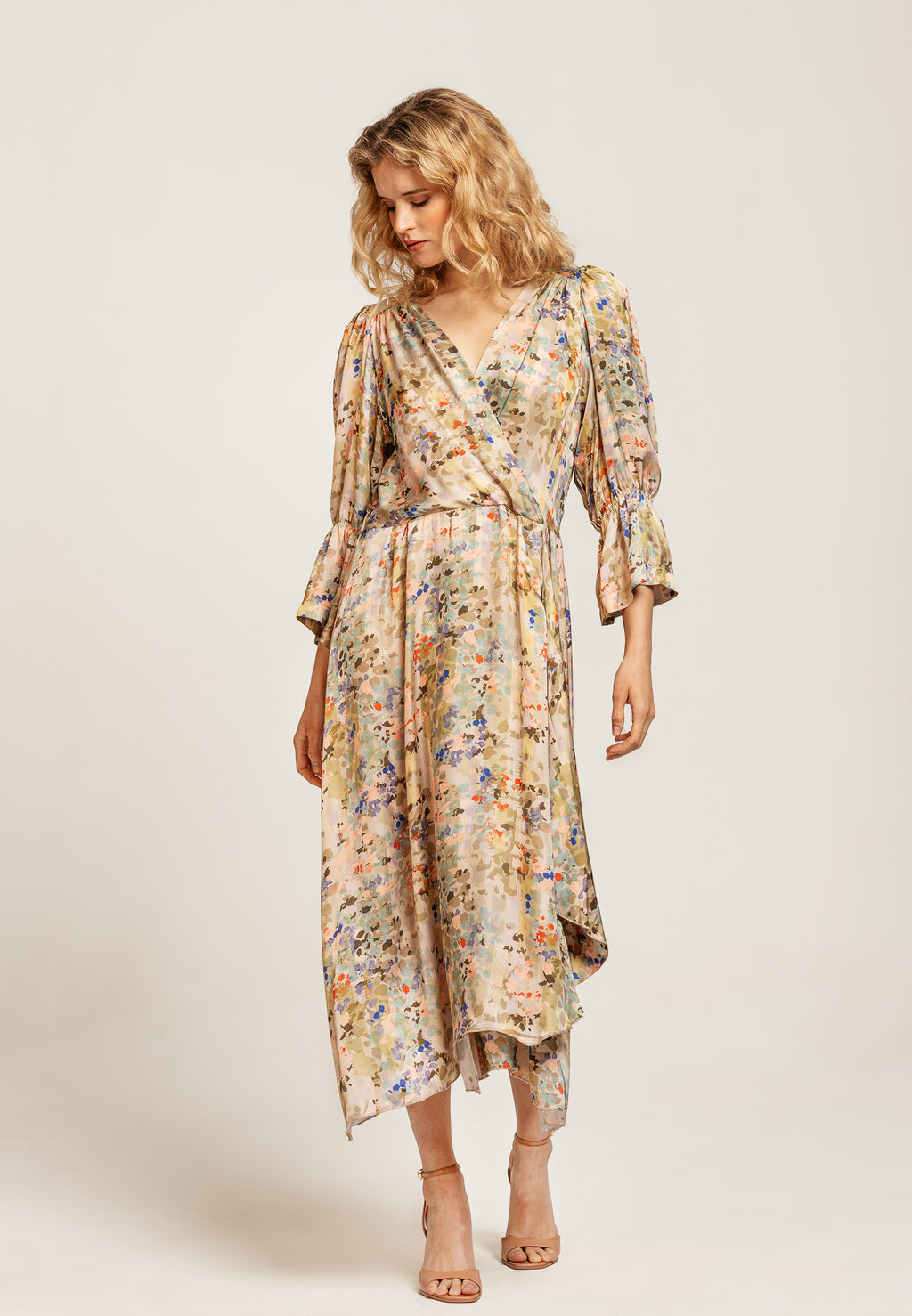 Granada Dress Ikat Grey