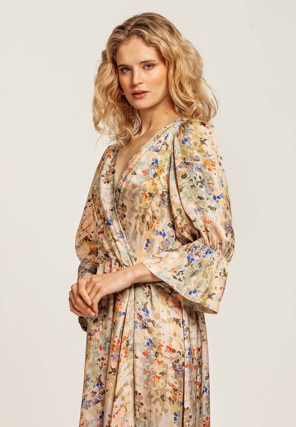 Granada Dress Ikat Grey