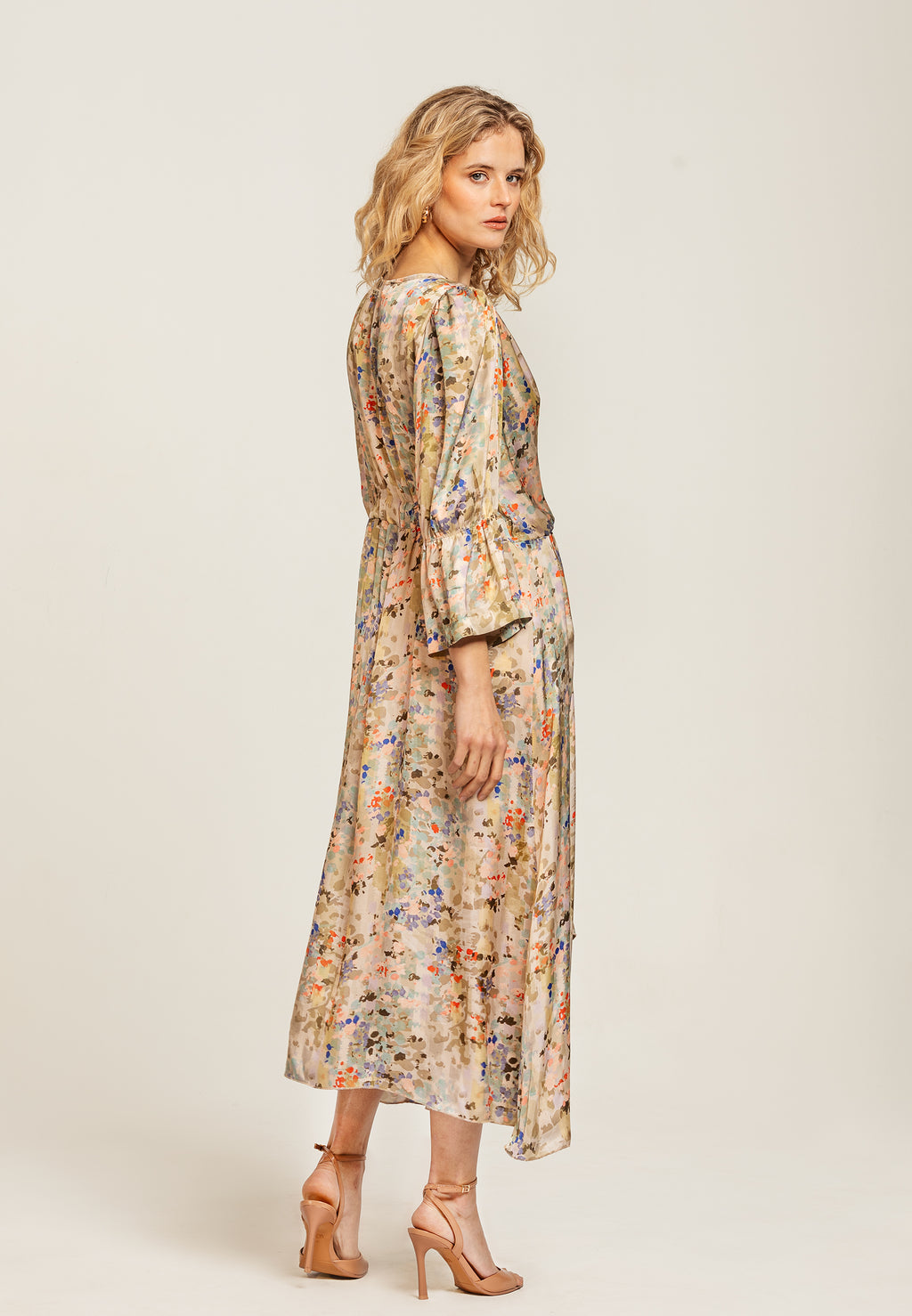 Granada Dress Ikat Grey