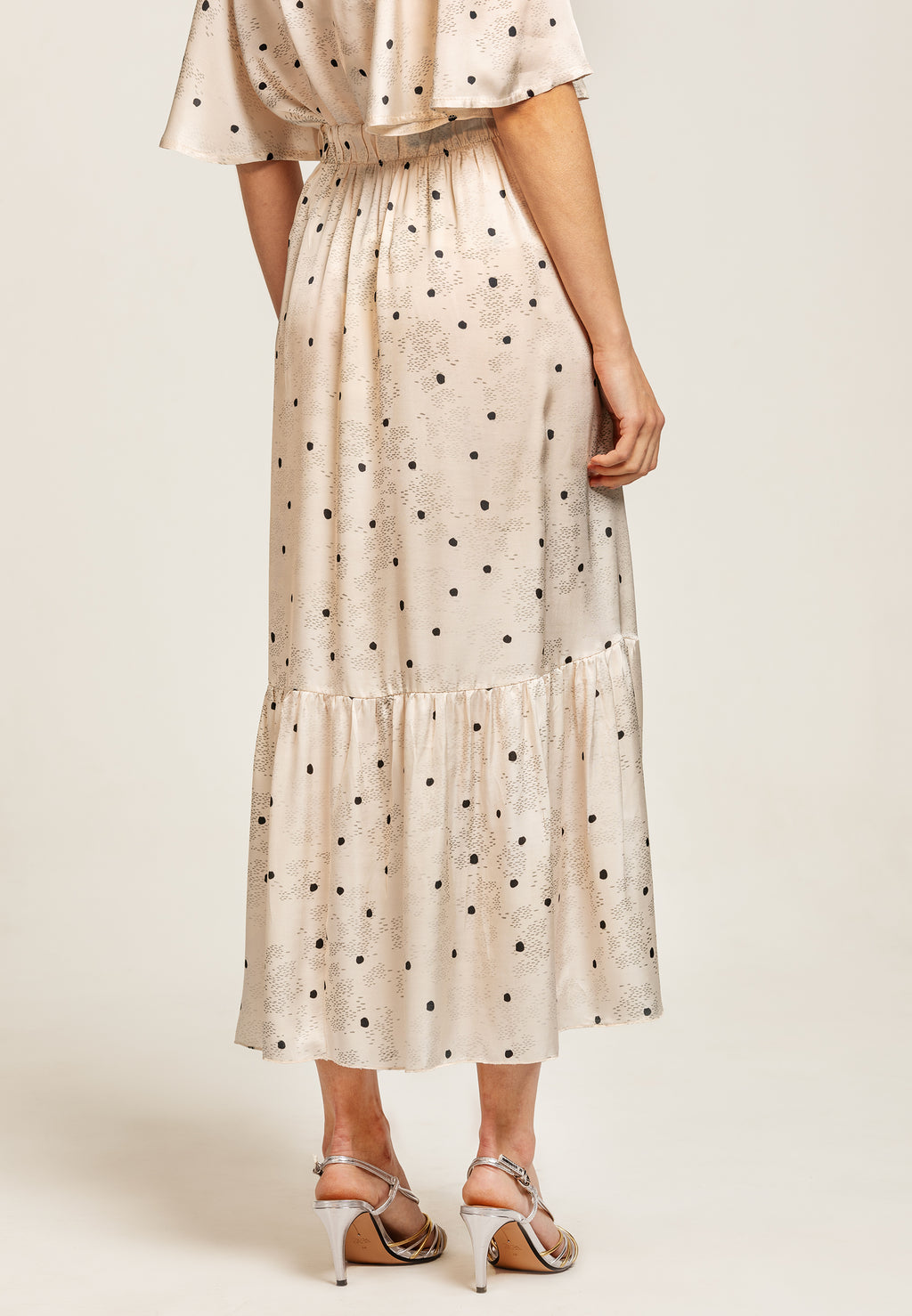 Noelle Skirt Rain Dot