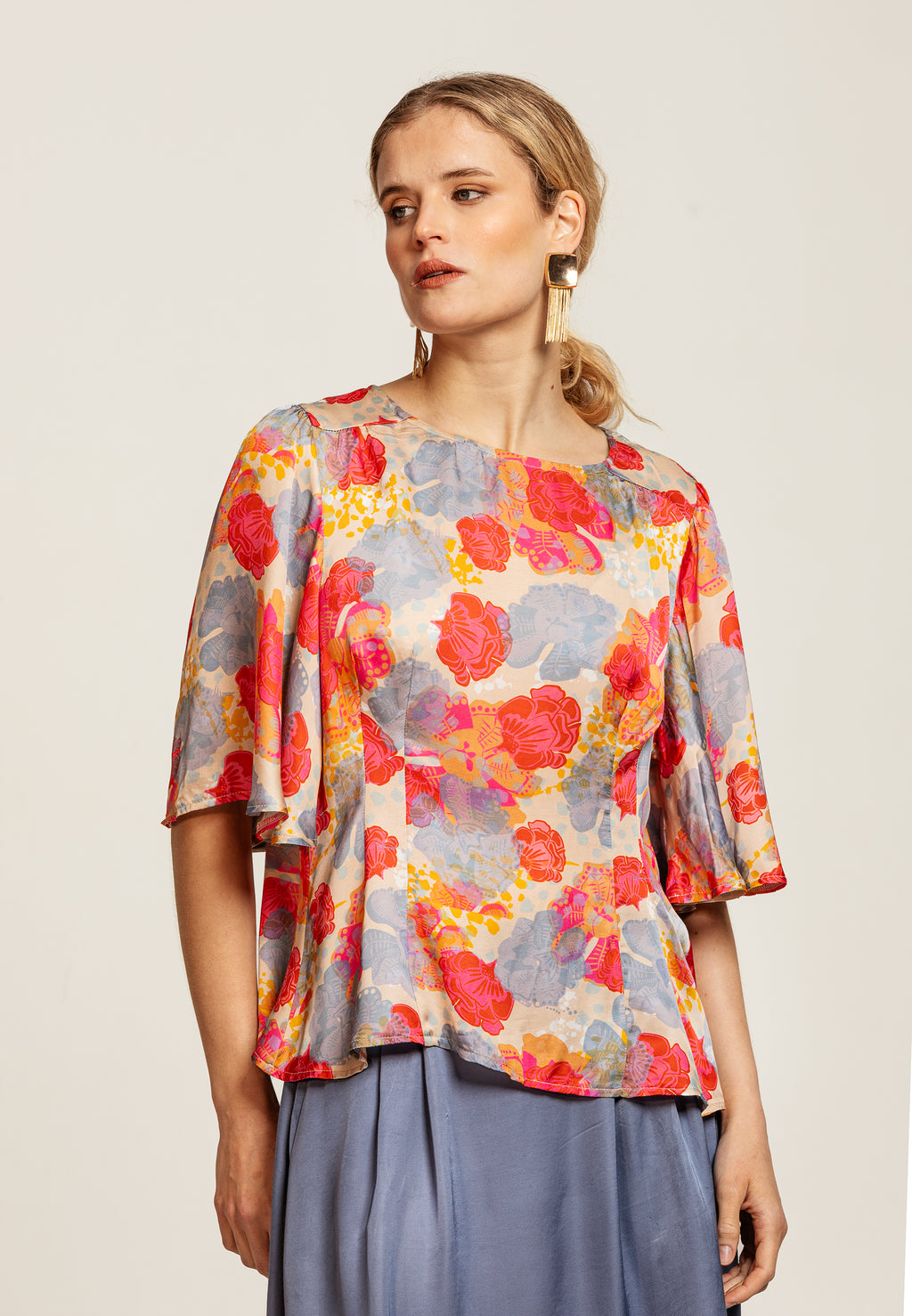 Ginny Blouse Paris Pink