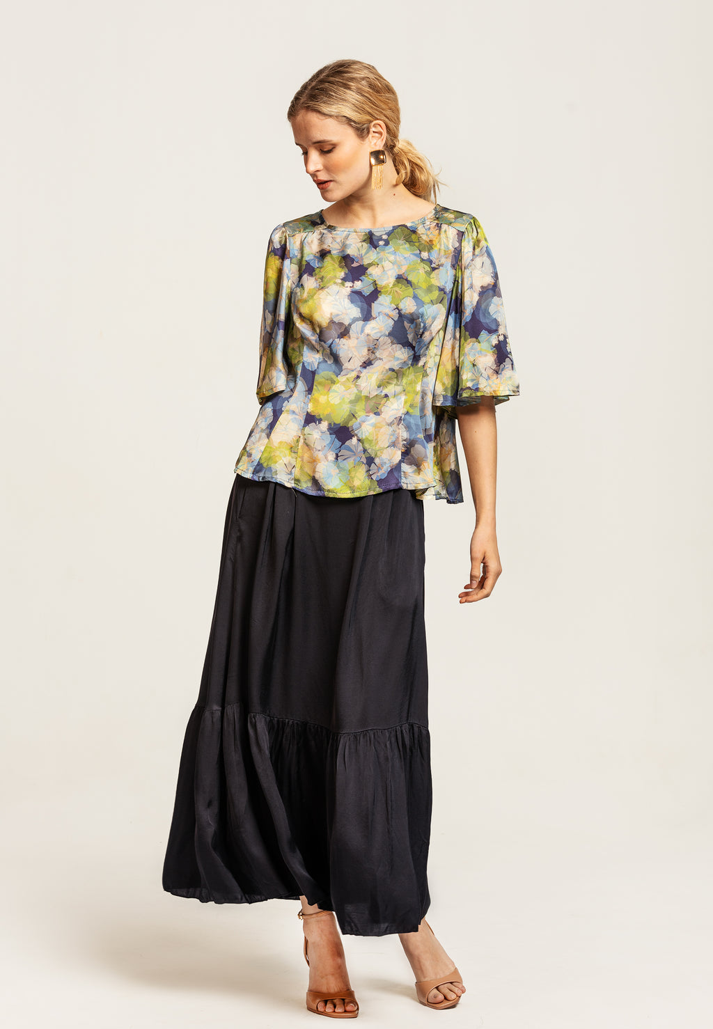 Ginny Blouse Misty Lime