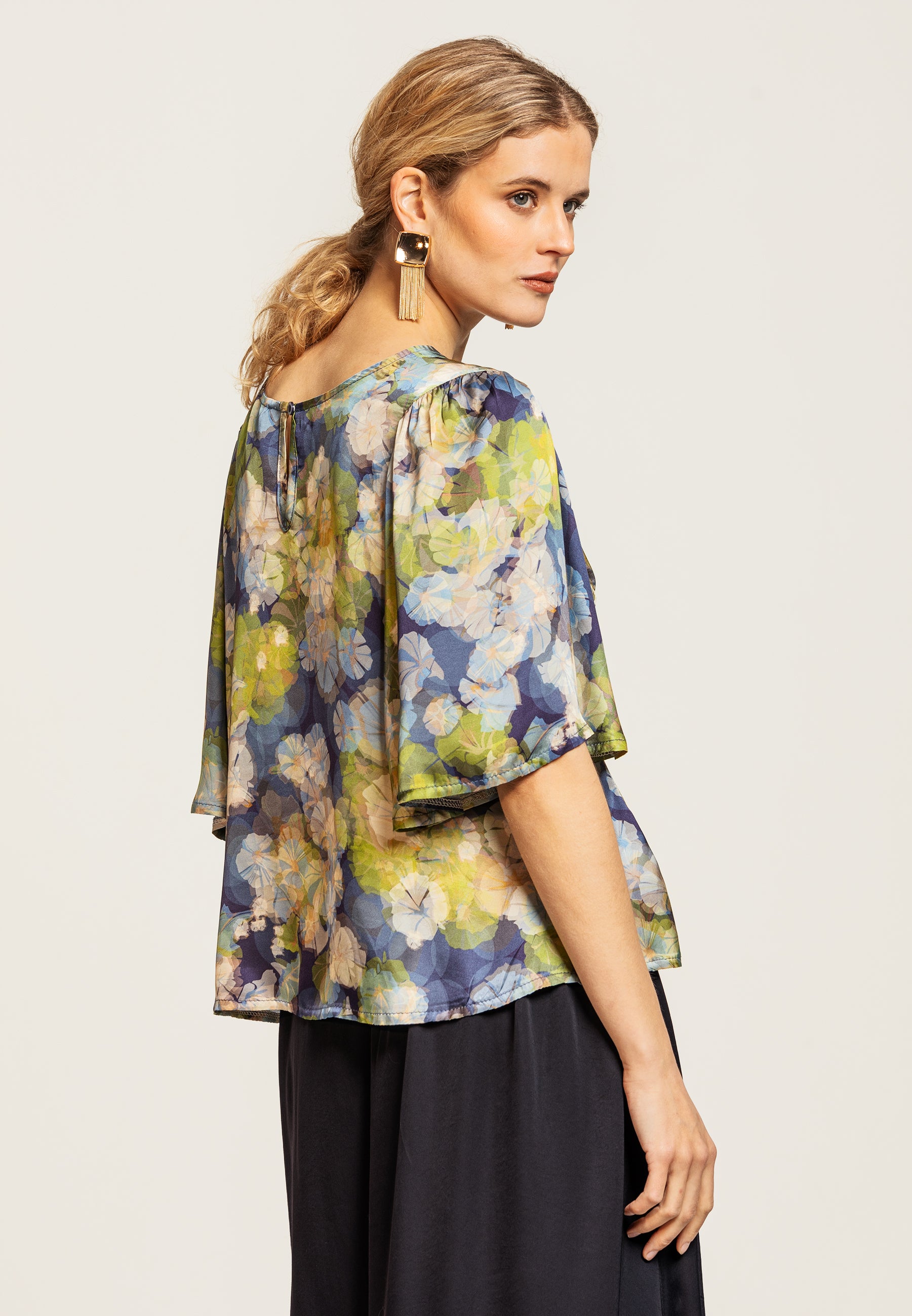 Ginny Blouse Misty Lime