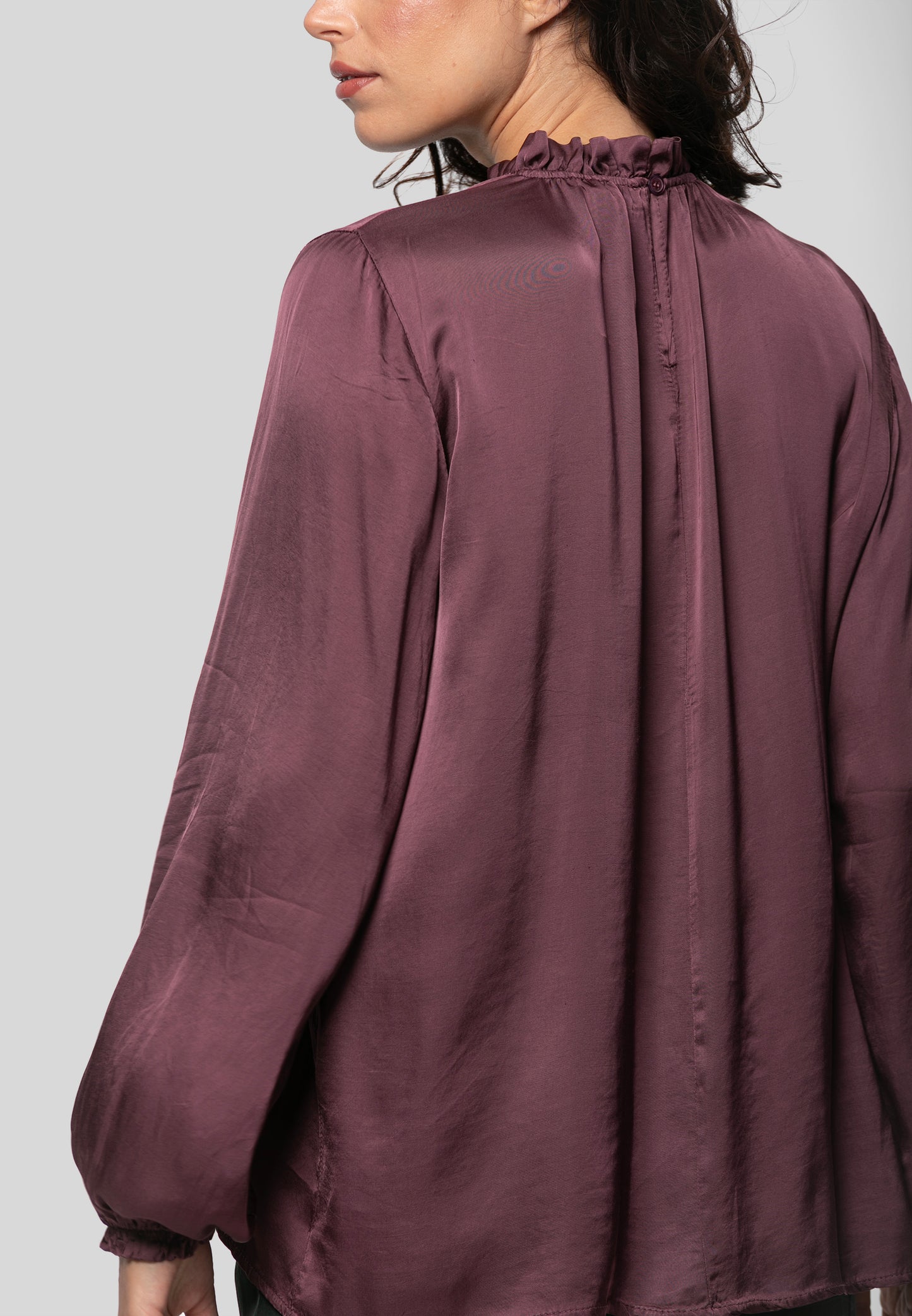 Valetta Burgundy Blouse