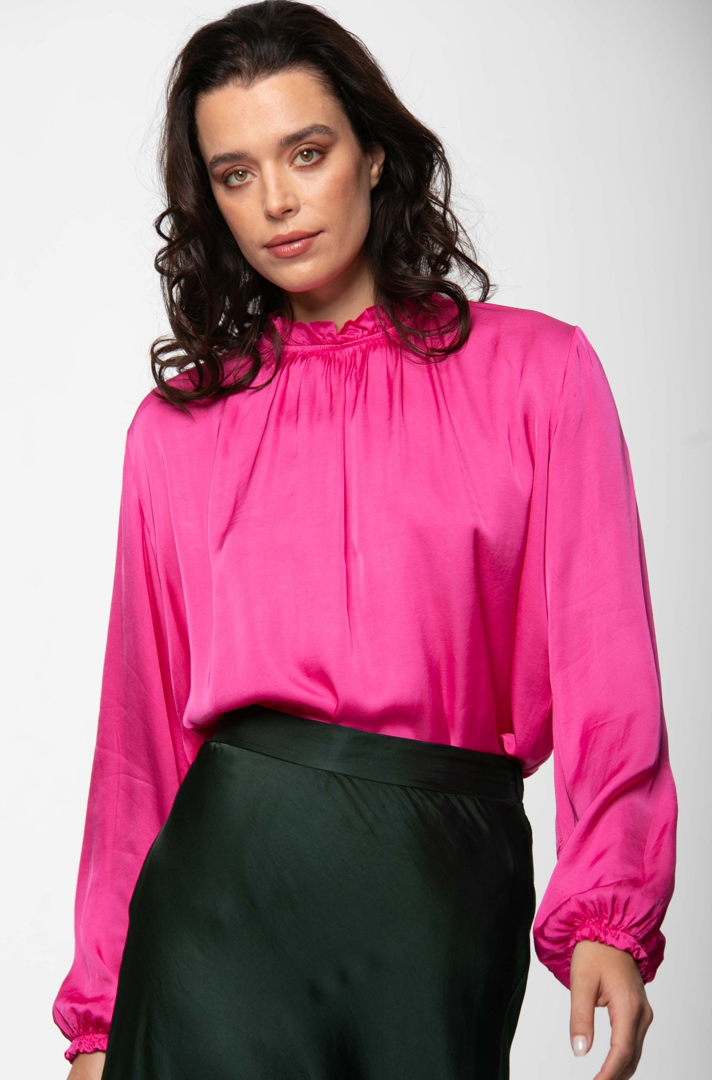 Valetta Magnenta Blouse