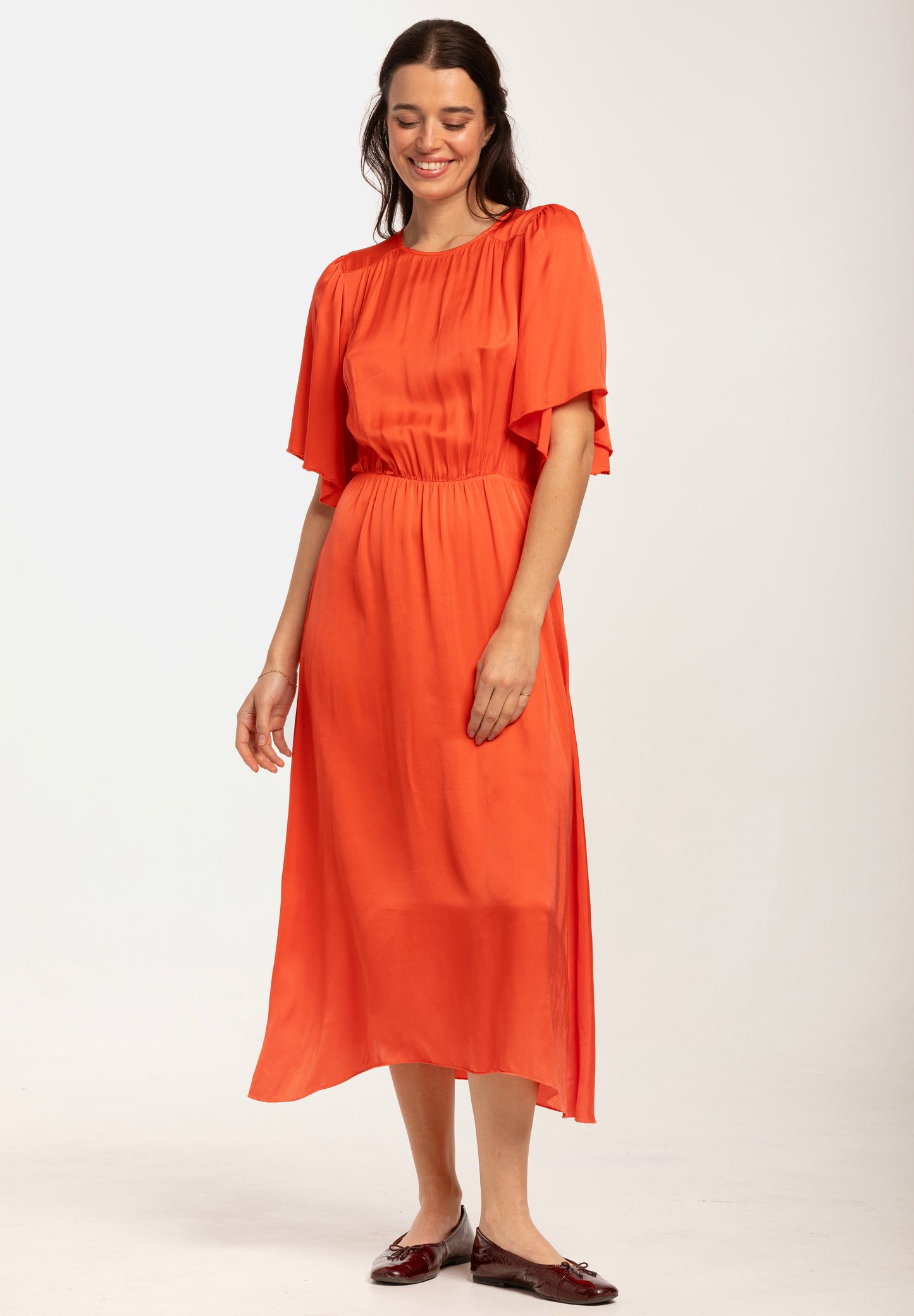 Nemi Dress Coral