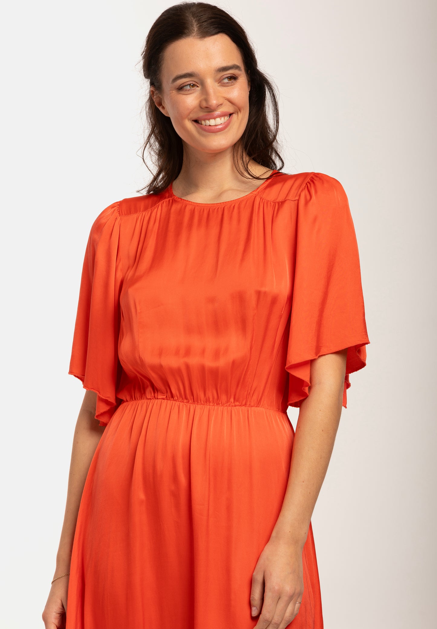 Nemi Dress Coral