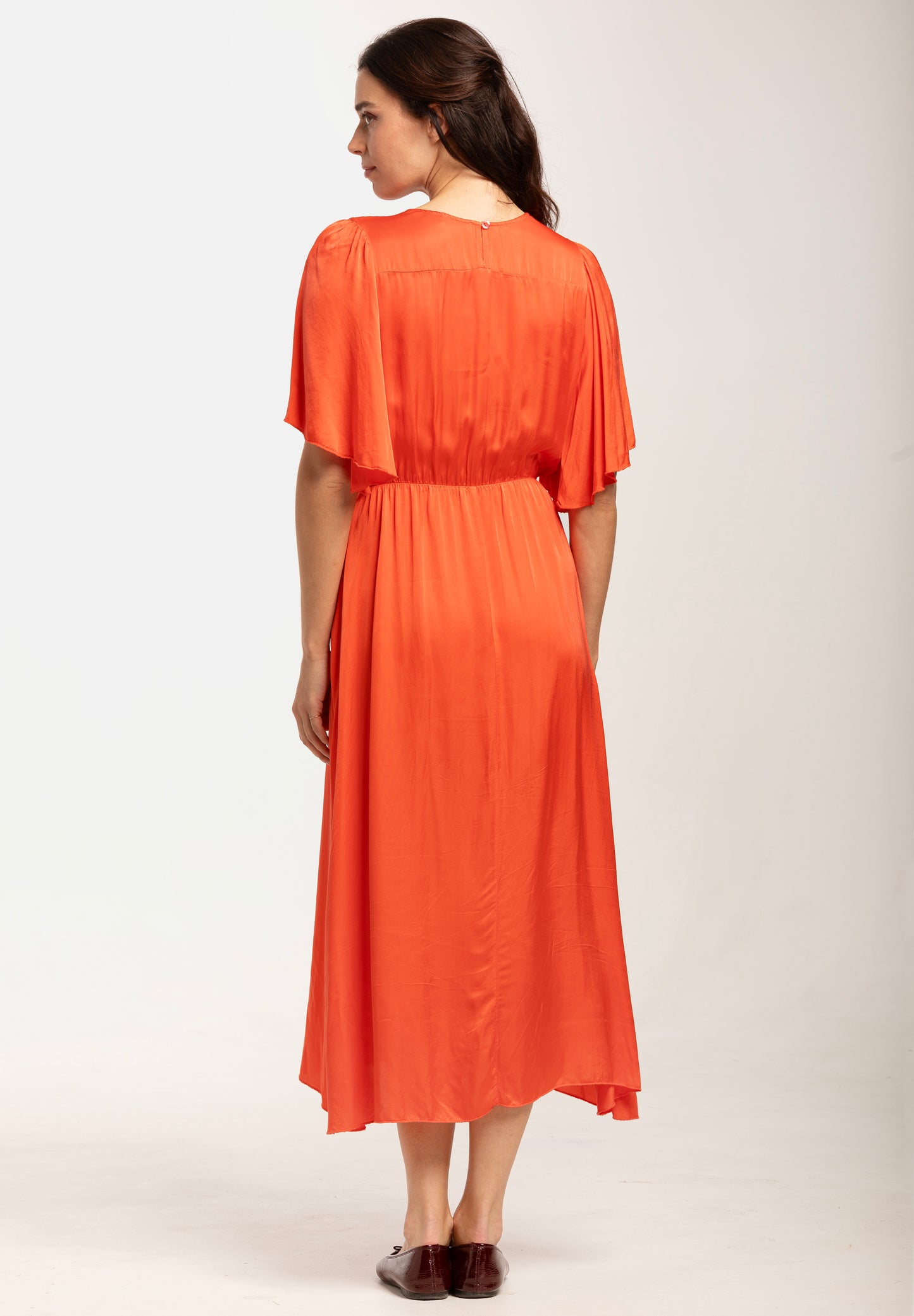 Nemi Dress Coral