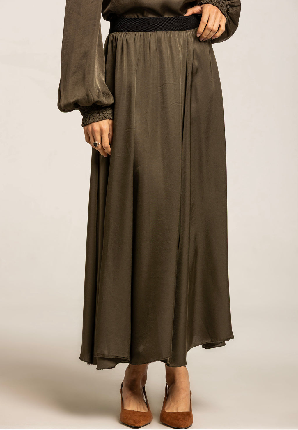 Jolene Skirt Dark Moss