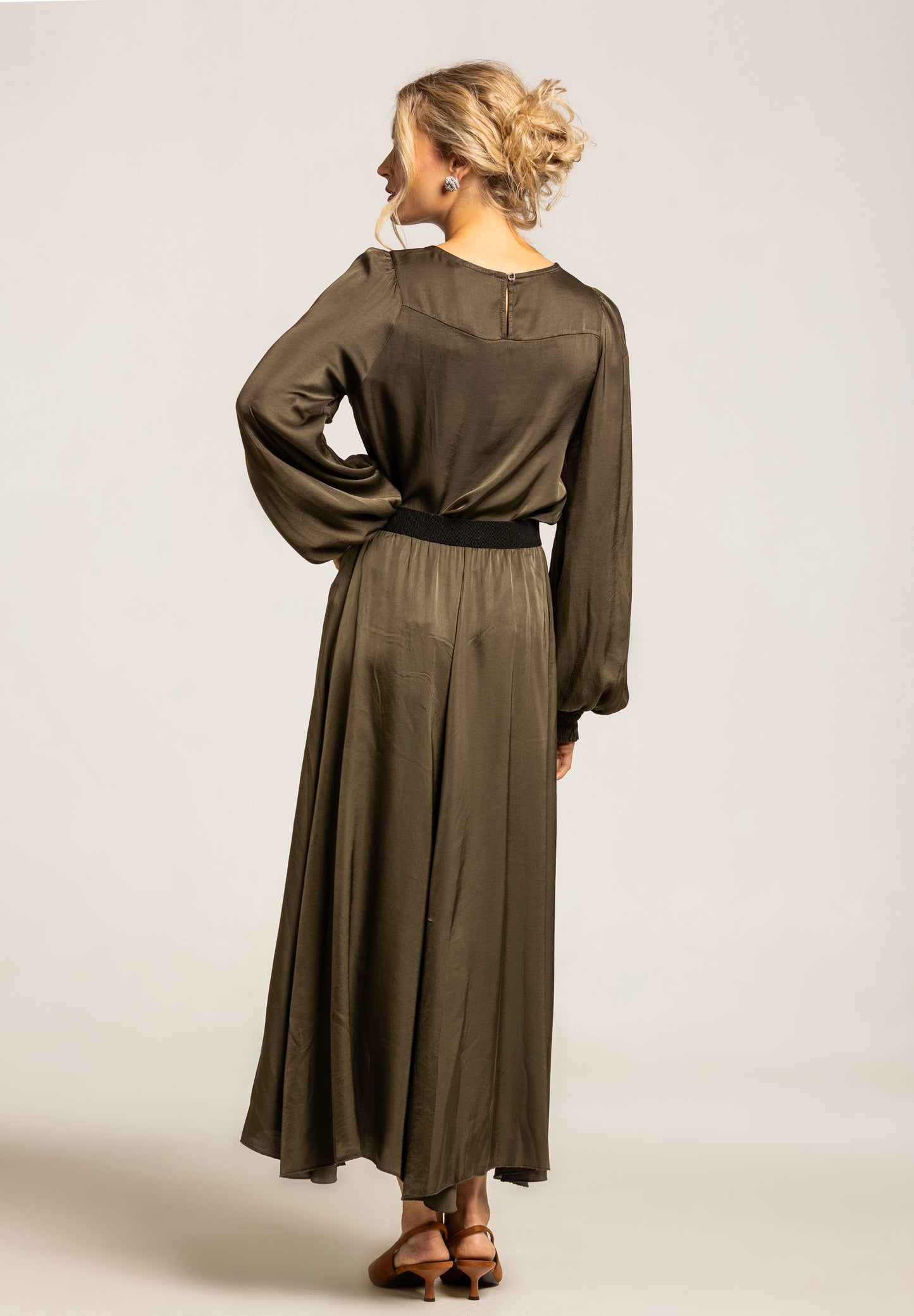 Florence Blouse Dark Moss
