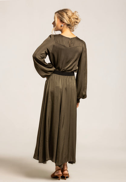 Florence Blouse Dark Moss