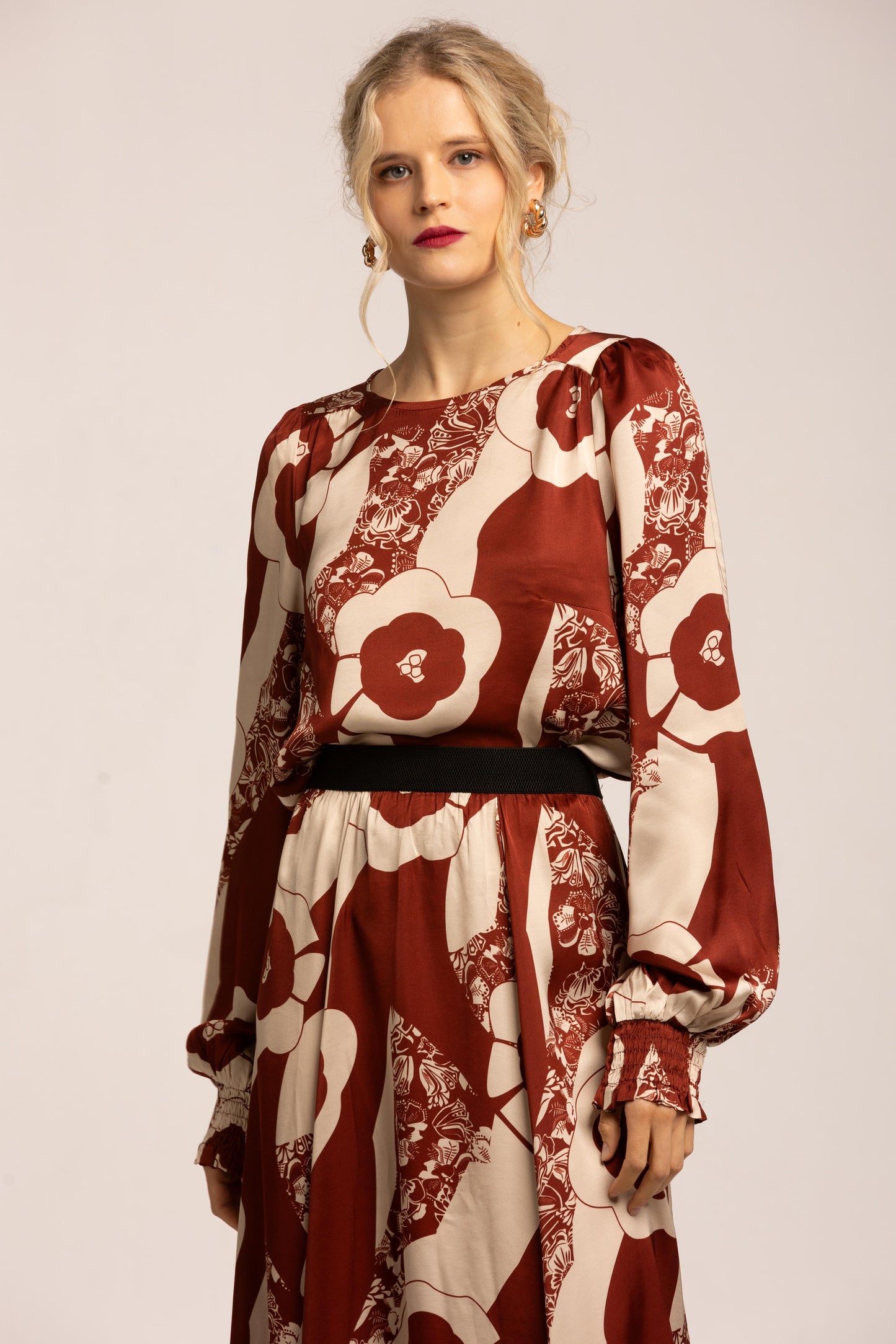 Florence Blouse Gabrielle Red