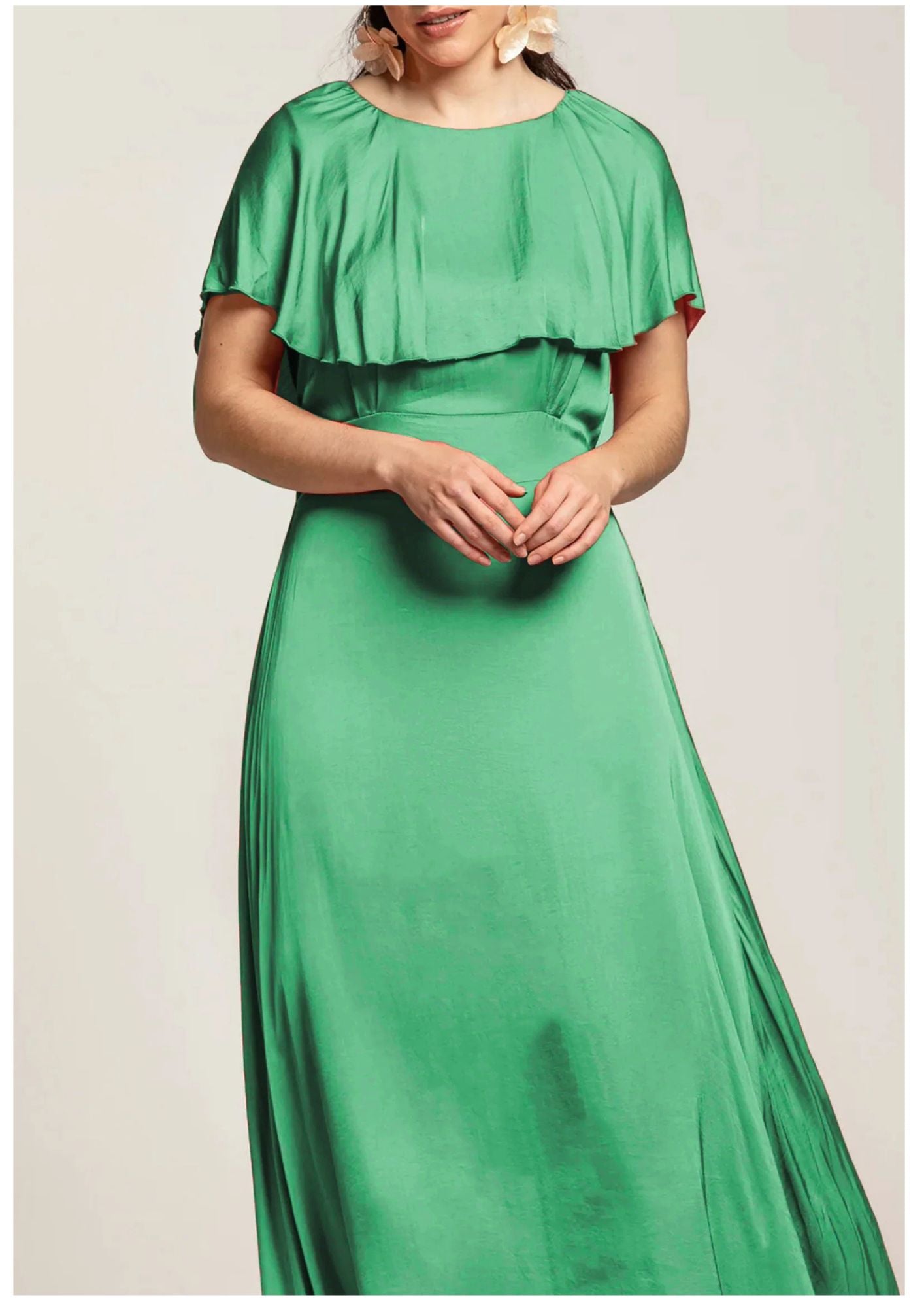 Elena Dress Agat Green
