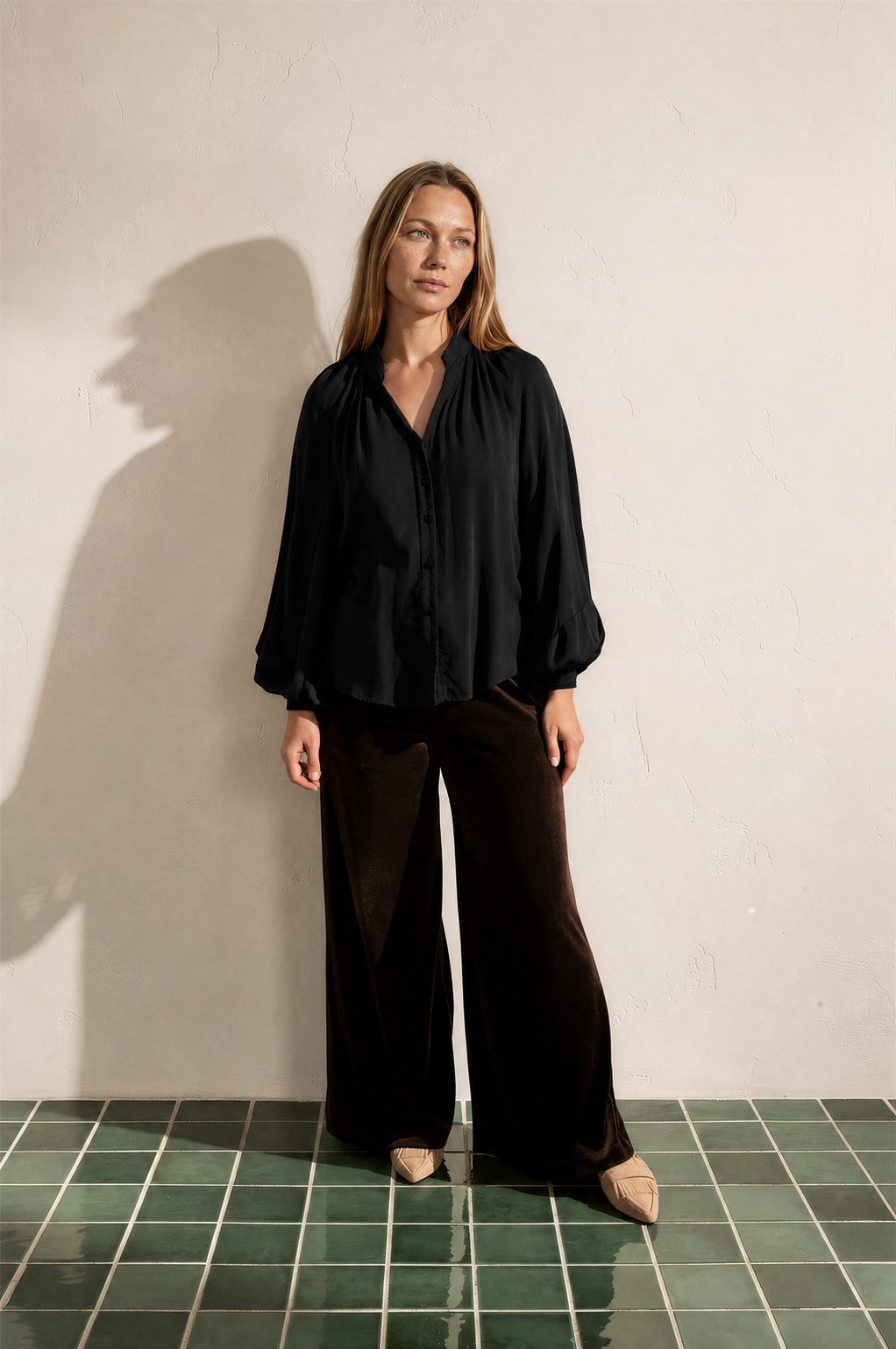 Danzig Blouse Black