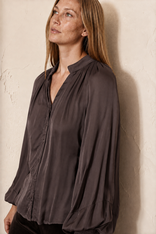 Danzig Blouse Chocolate