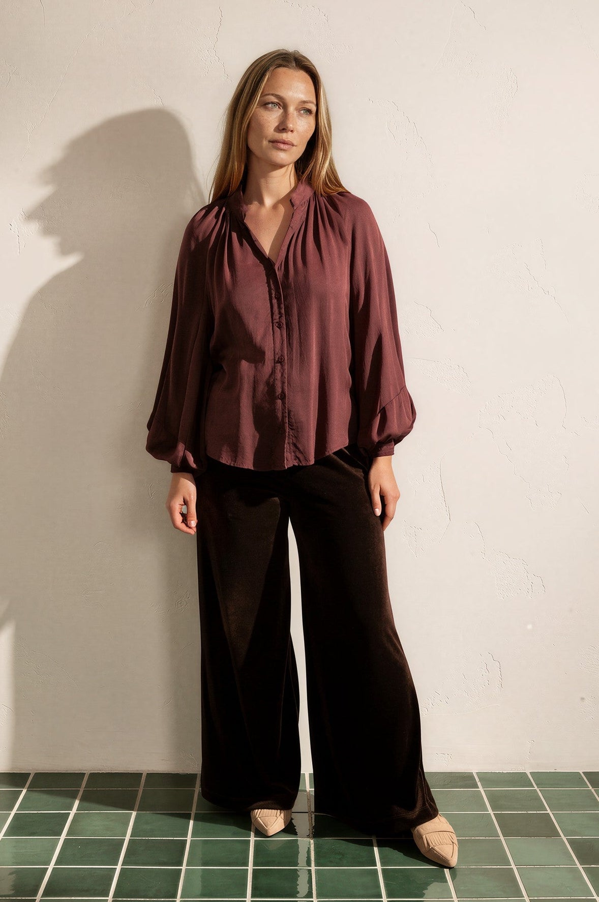 Danzig Blouse Bordeux