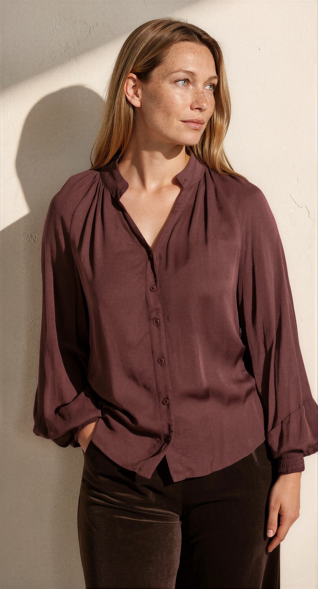 Danzig Blouse Bordeux