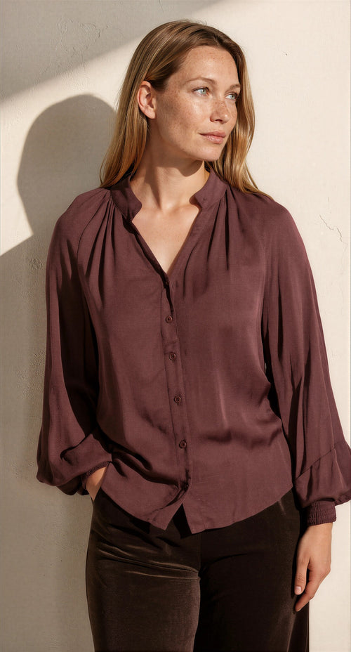 Danzig Blouse Bordeux