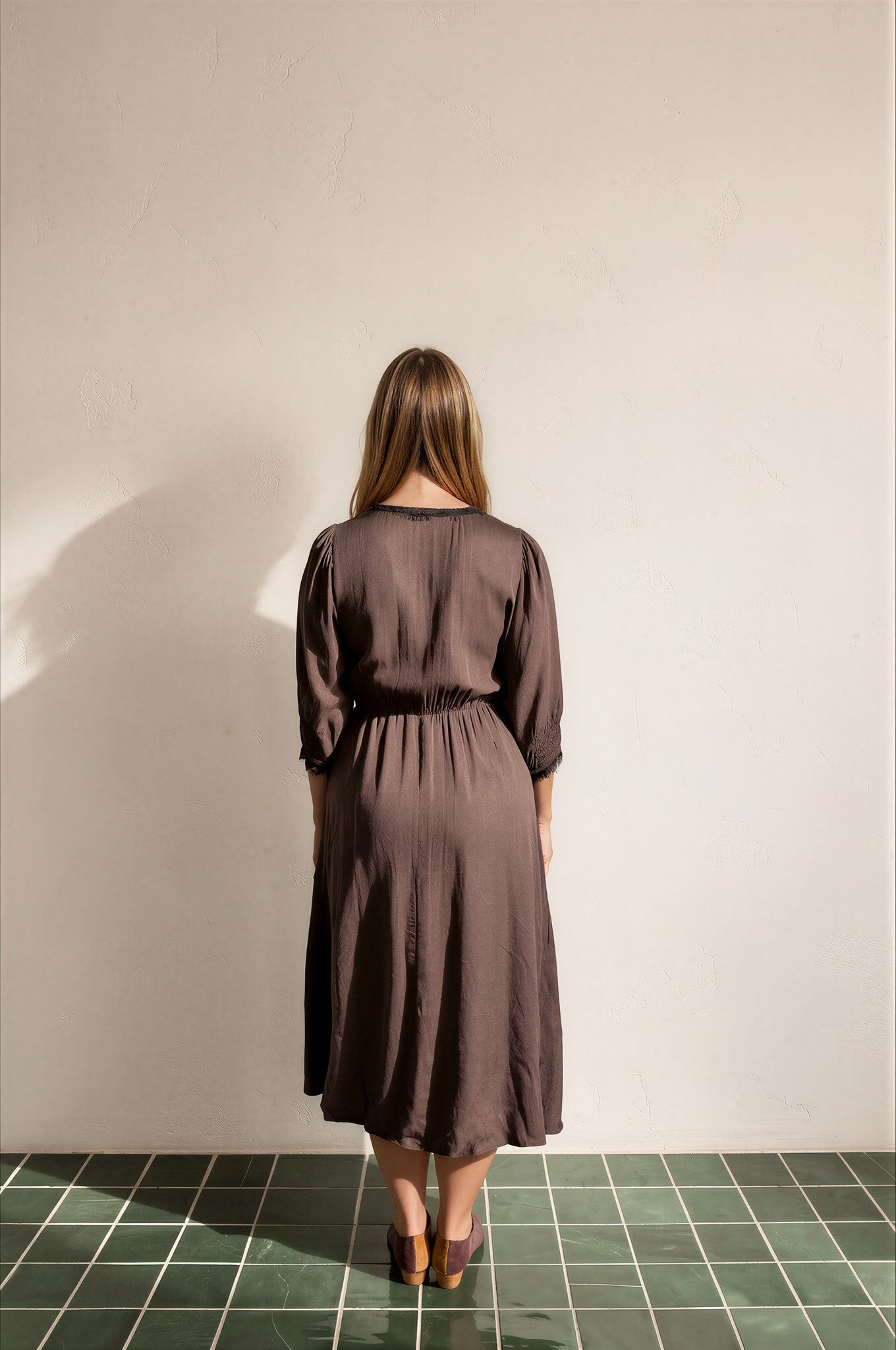 Maria Dress Chocolate