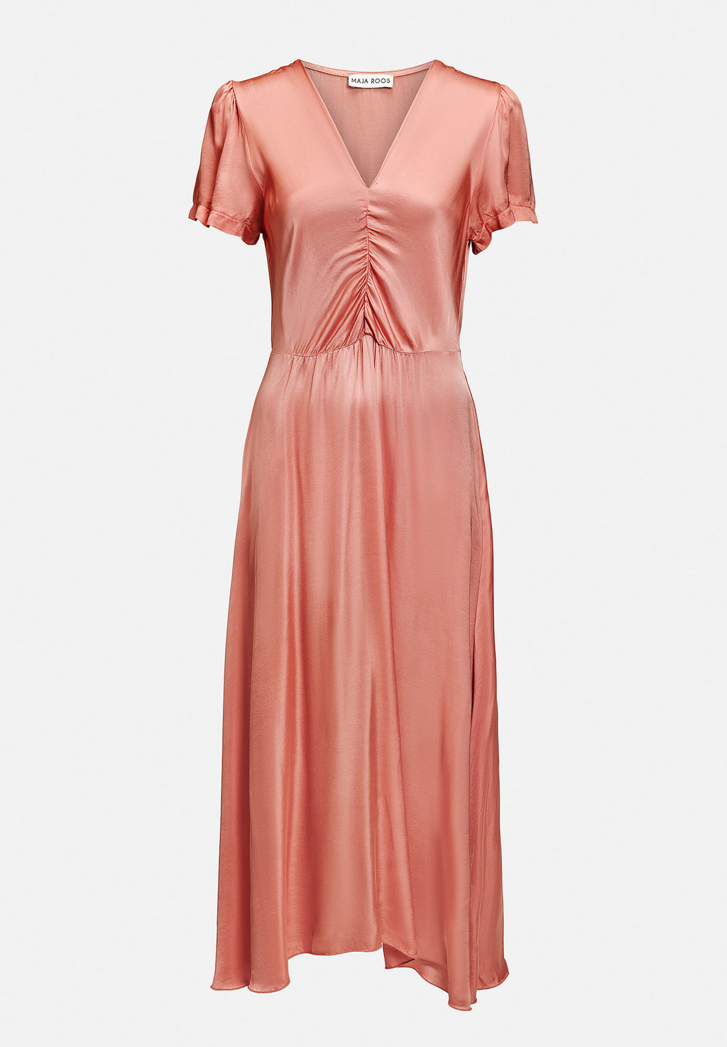 Indigo Dress Dark Clay