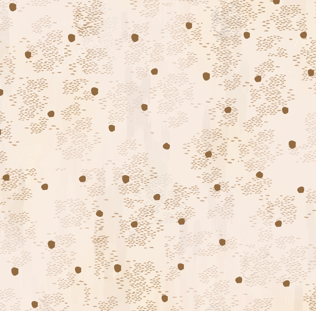 Galadriel Dress Rain Dot Brandy