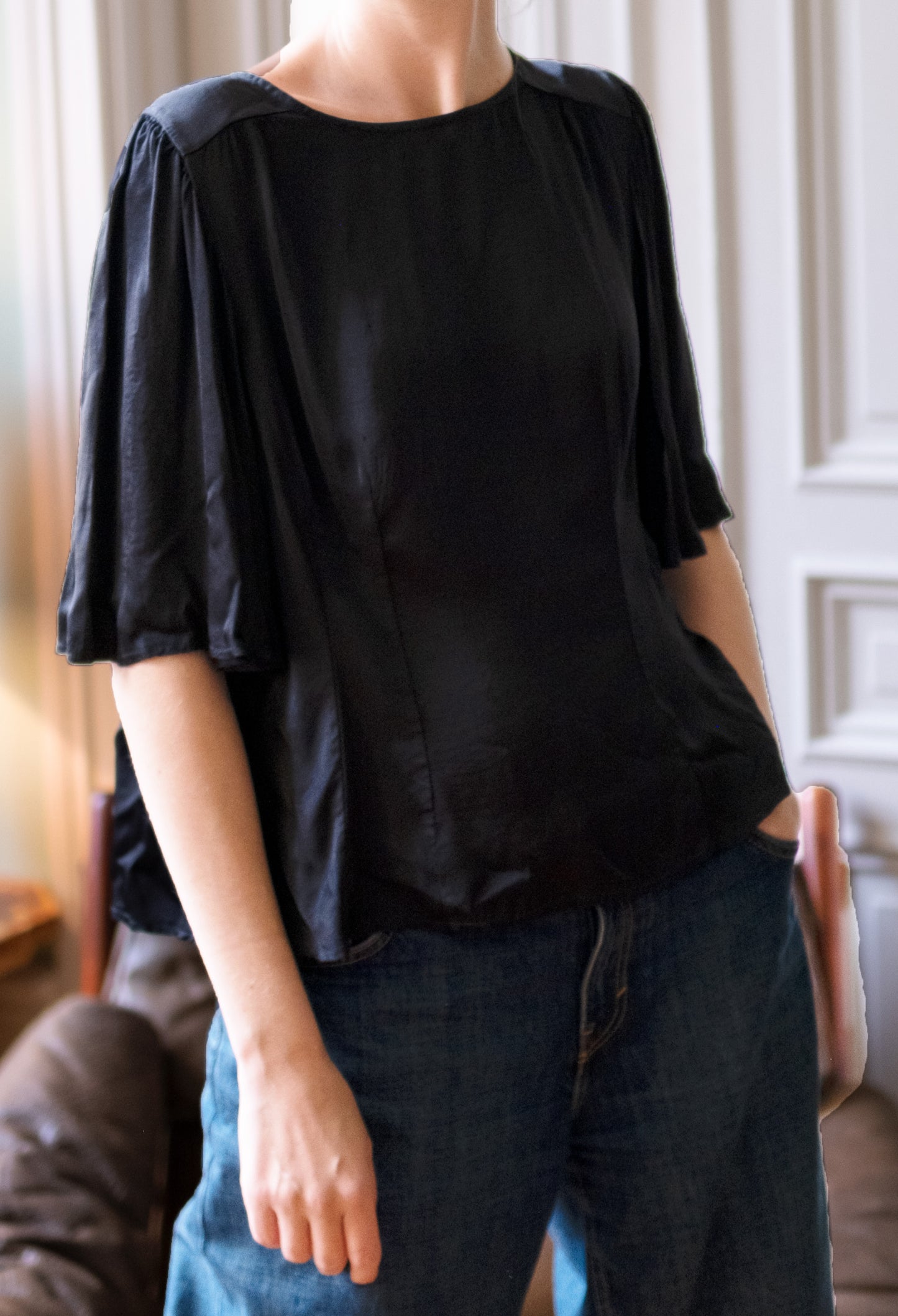 Ginny Blouse Black