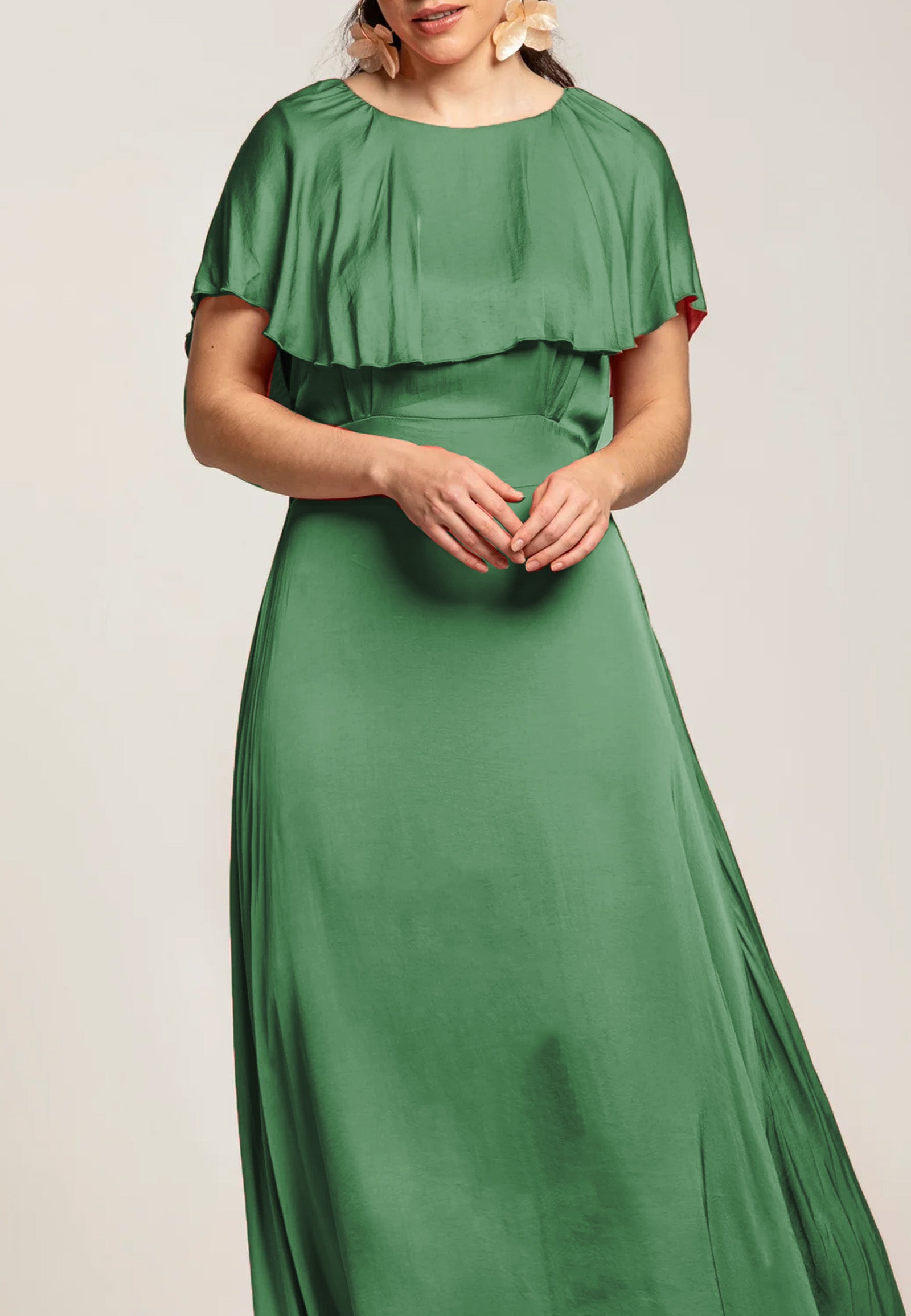 Elena Dress Agat Green