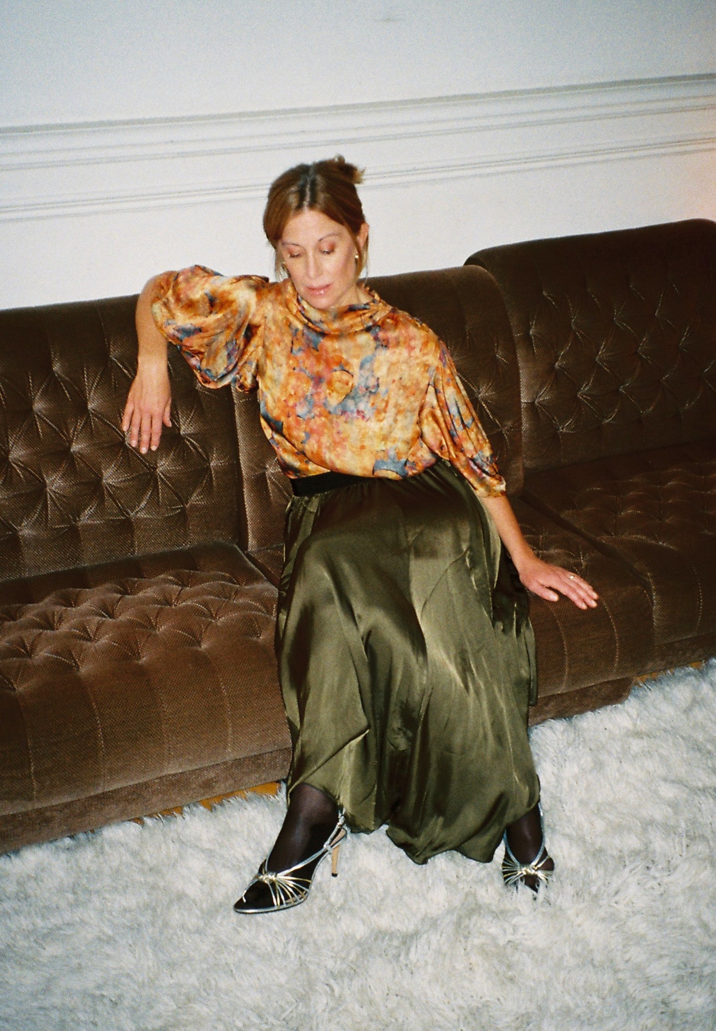 Jolene Skirt Dark Moss